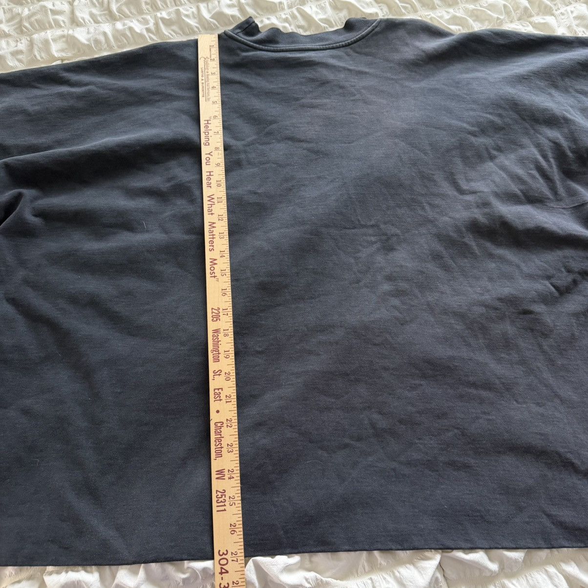 Los Angeles Apparel No Seam Tee Washed Black Blank Sample size large Size US L / EU 52-54 / 3 - 7 Thumbnail