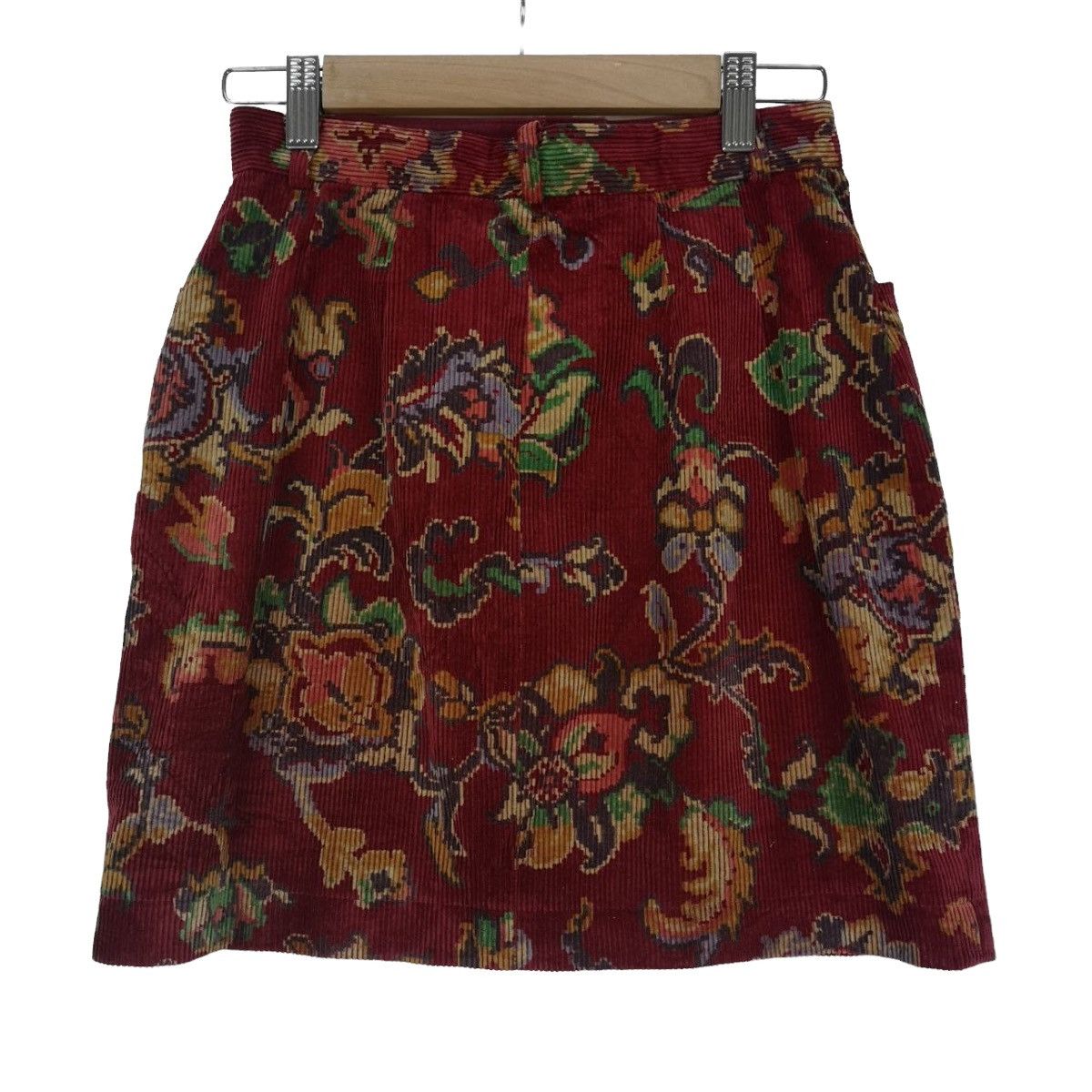 Kenzo Kenzo Full Print Floral Mini Skirt Size 26" / US 2 / IT 38 - 2 Thumbnail