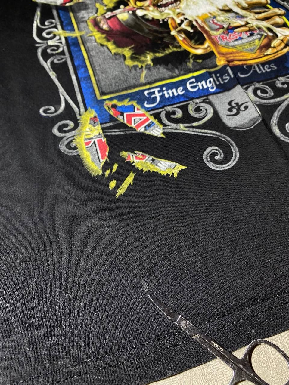 Iron Maiden × Vintage Iron Maiden Tour Shirt The Trooper Arms Legacy of the Beast Size US XXL / EU 58 / 5 - 8 Thumbnail