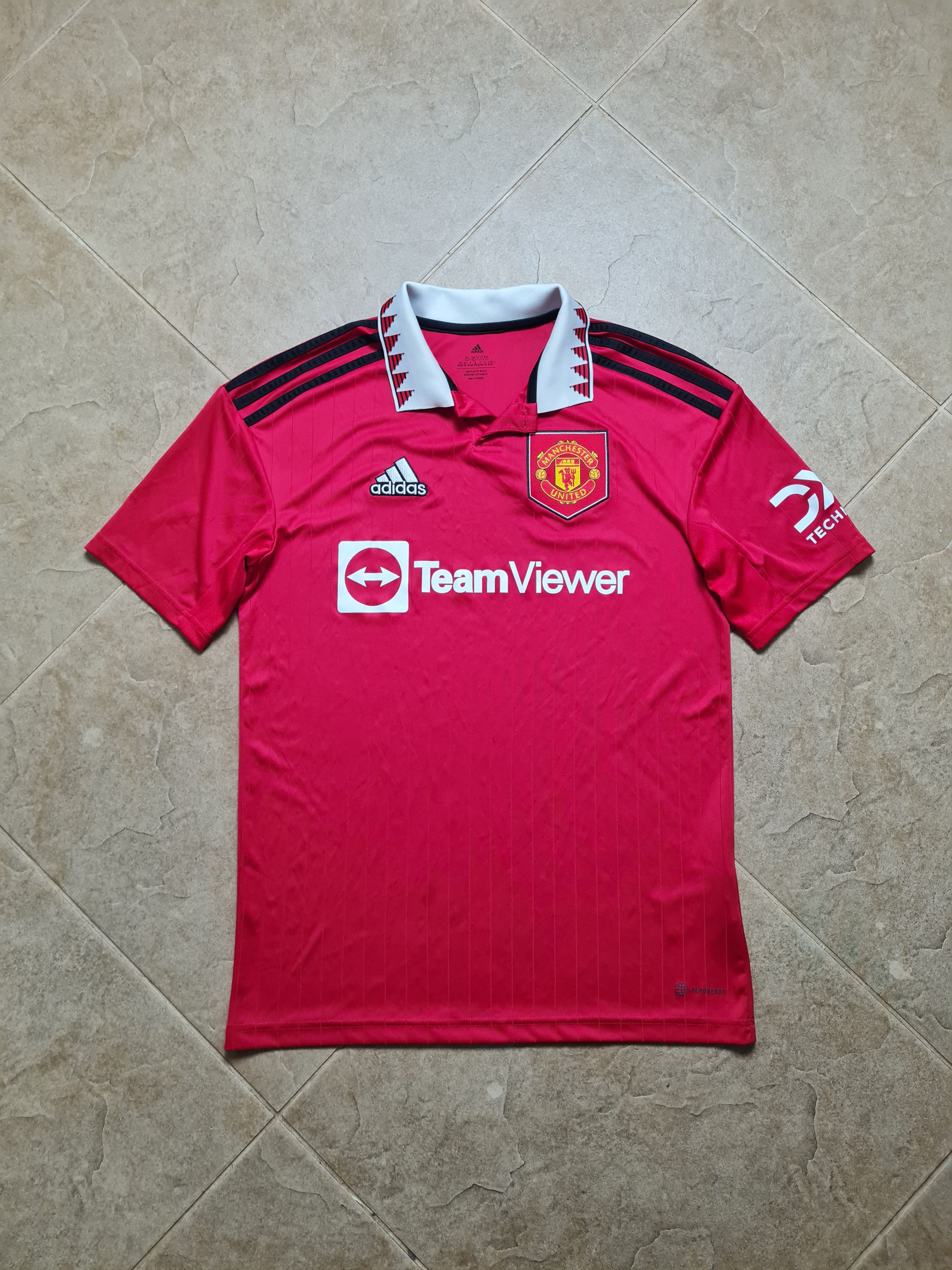 Adidas Adidas Manchester United 22/23 Home Jersey Soccer H64049 Size US S / EU 44-46 / 1 - 23 Thumbnail