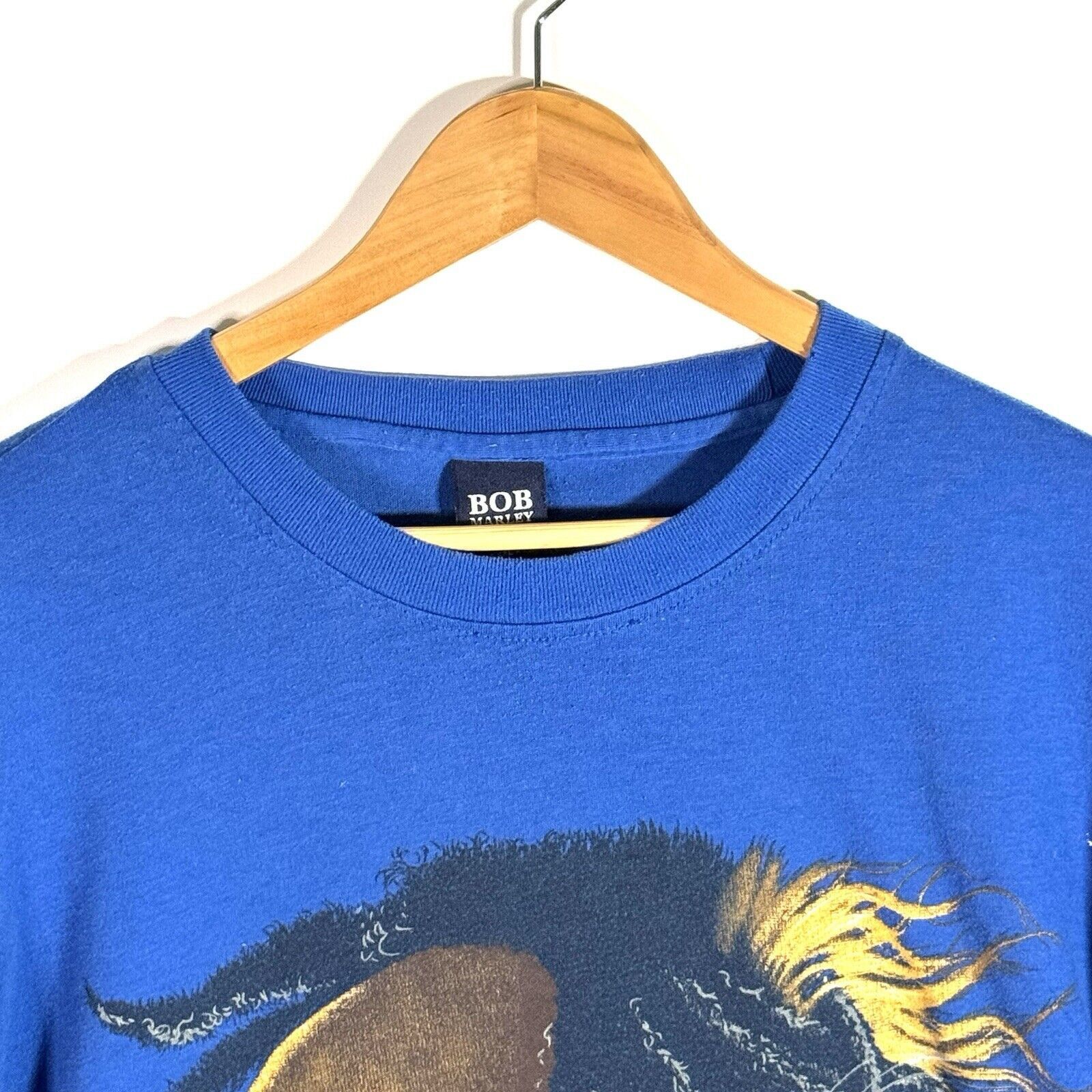 Bob Marley 2006 Bob Marley Hope Road Lion Graphic T-shirt Size 2XL Blue Size US XXL / EU 58 / 5 - 3 Thumbnail