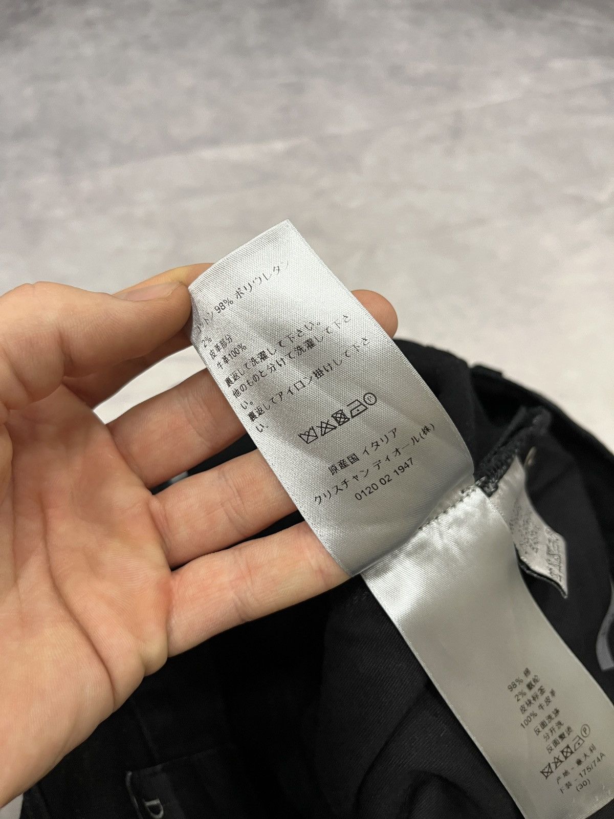 Dior SS18 Dior Homme Kris Van Assche Black 'SLIM 17.5' Denim Size US 30 / EU 46 - 11 Thumbnail