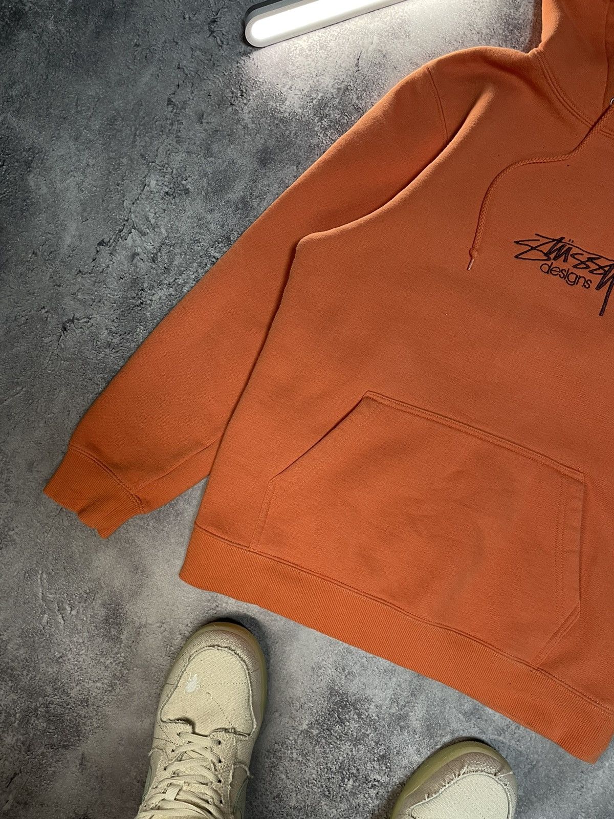 Stussy Vintage Stussy Y2K Archive Big Logo Hoodie Spellout Size US S / EU 44-46 / 1 - 4 Thumbnail