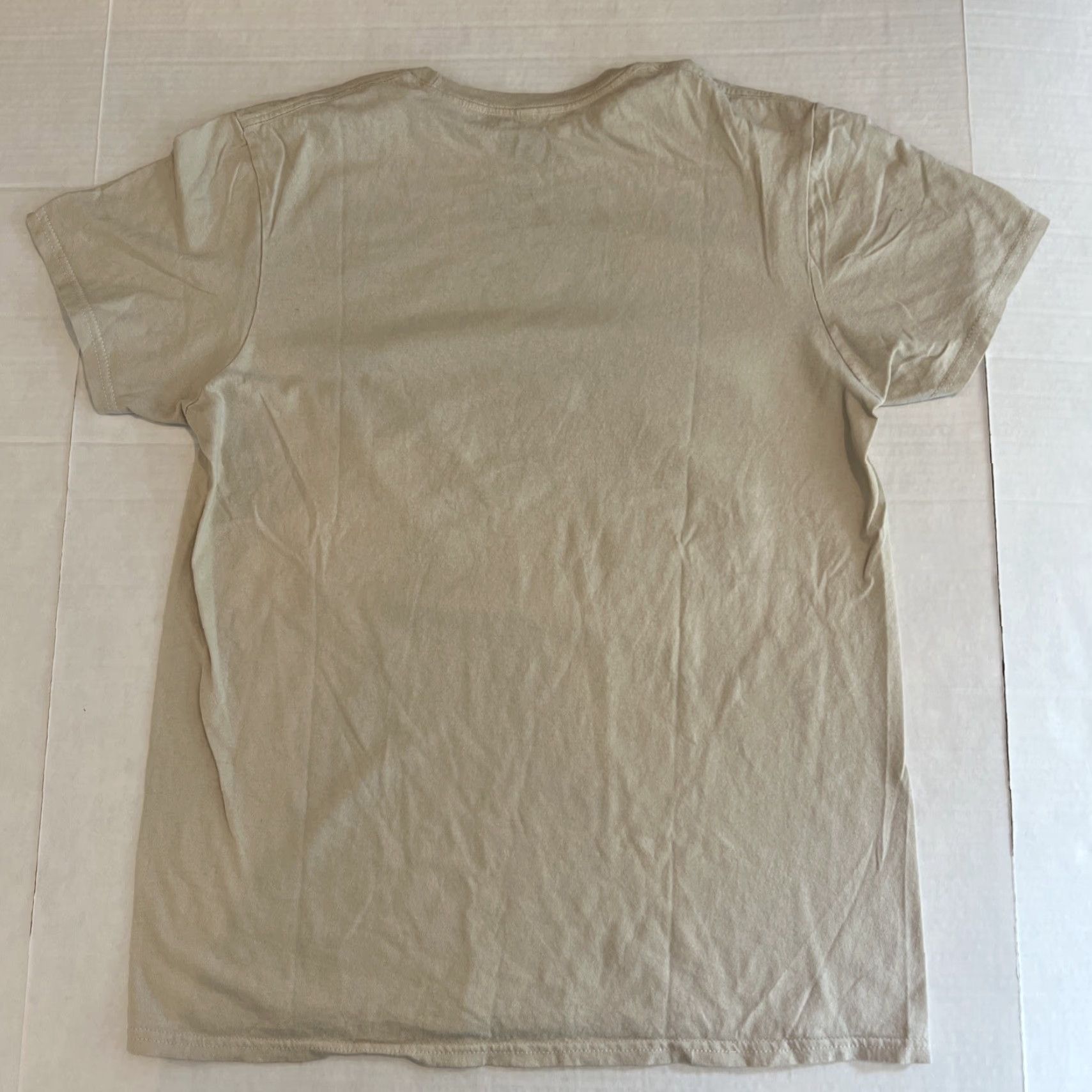 Logo 7 MTV Basquiat Style Logo NYC Shirt Adult Medium Tan Beige City Graphic Print Logo Men Tee 2020s Size US M / EU 48-50 / 2 - 4 Thumbnail