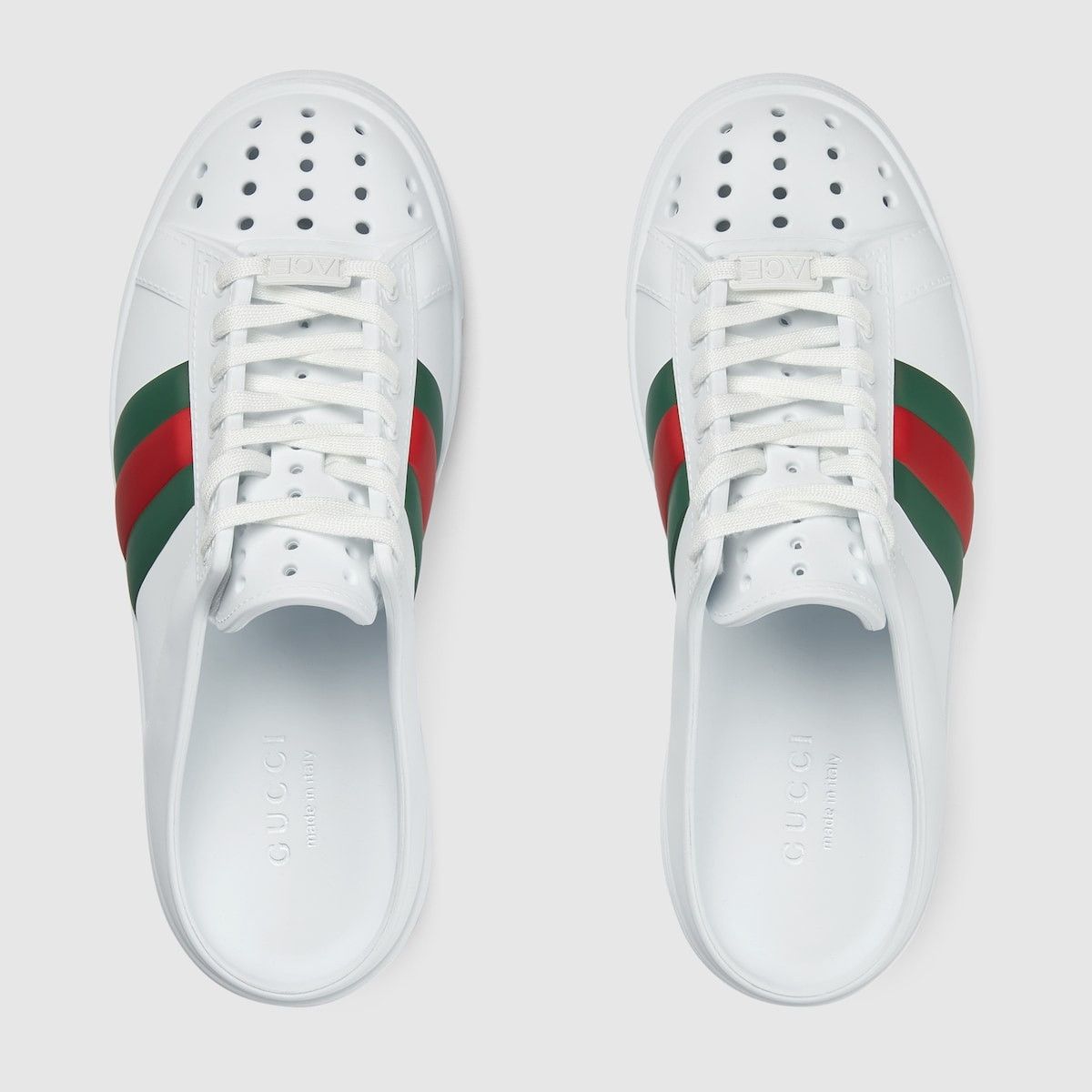 Gucci o1s1wg110125 Ace Mules in Multicolor Size US 12 / IT 42 - 5 Thumbnail