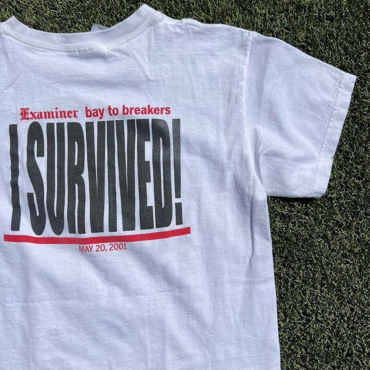 Vintage Vintage Y2K I Survived Bay to Breakers Tee! Size US M / EU 48-50 / 2 - 1 Thumbnail