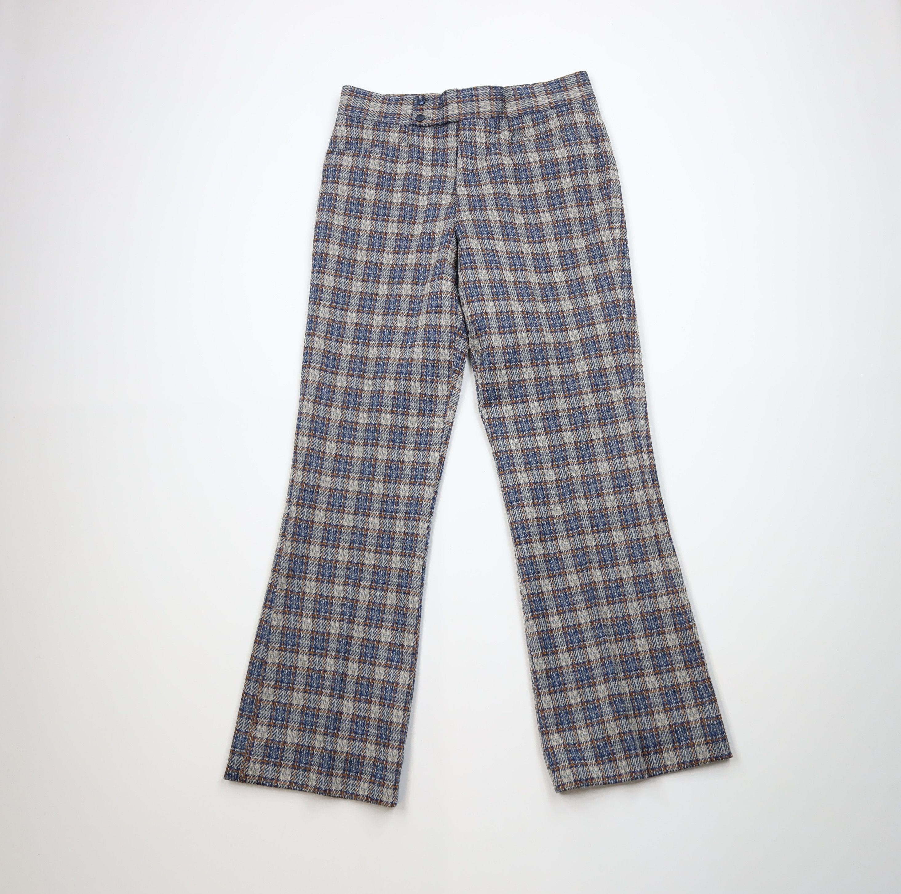 Vintage Vintage 70s Streetwear Wide Leg Bell Bottoms Chino Pants USA Size US 32 / EU 48 - 1 Thumbnail