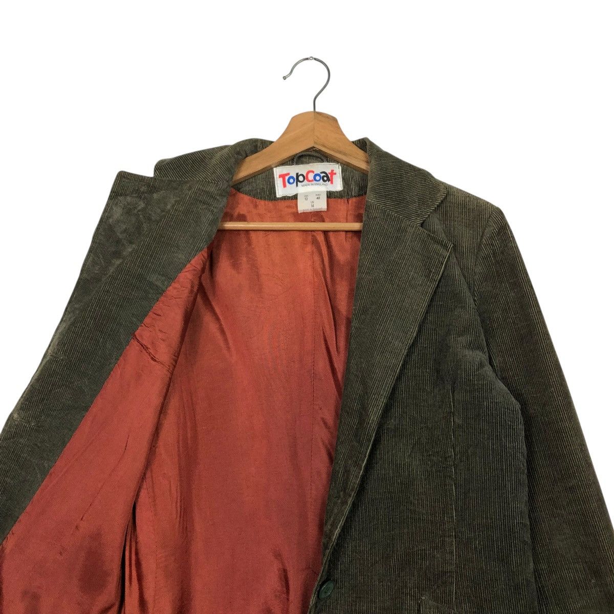 Vintage 🔥VINTAGE CORDUROY CHORE JACKET TOPCOAT ENGLAND ISSEY MIYAKE Size US S / EU 44-46 / 1 - 13 Thumbnail