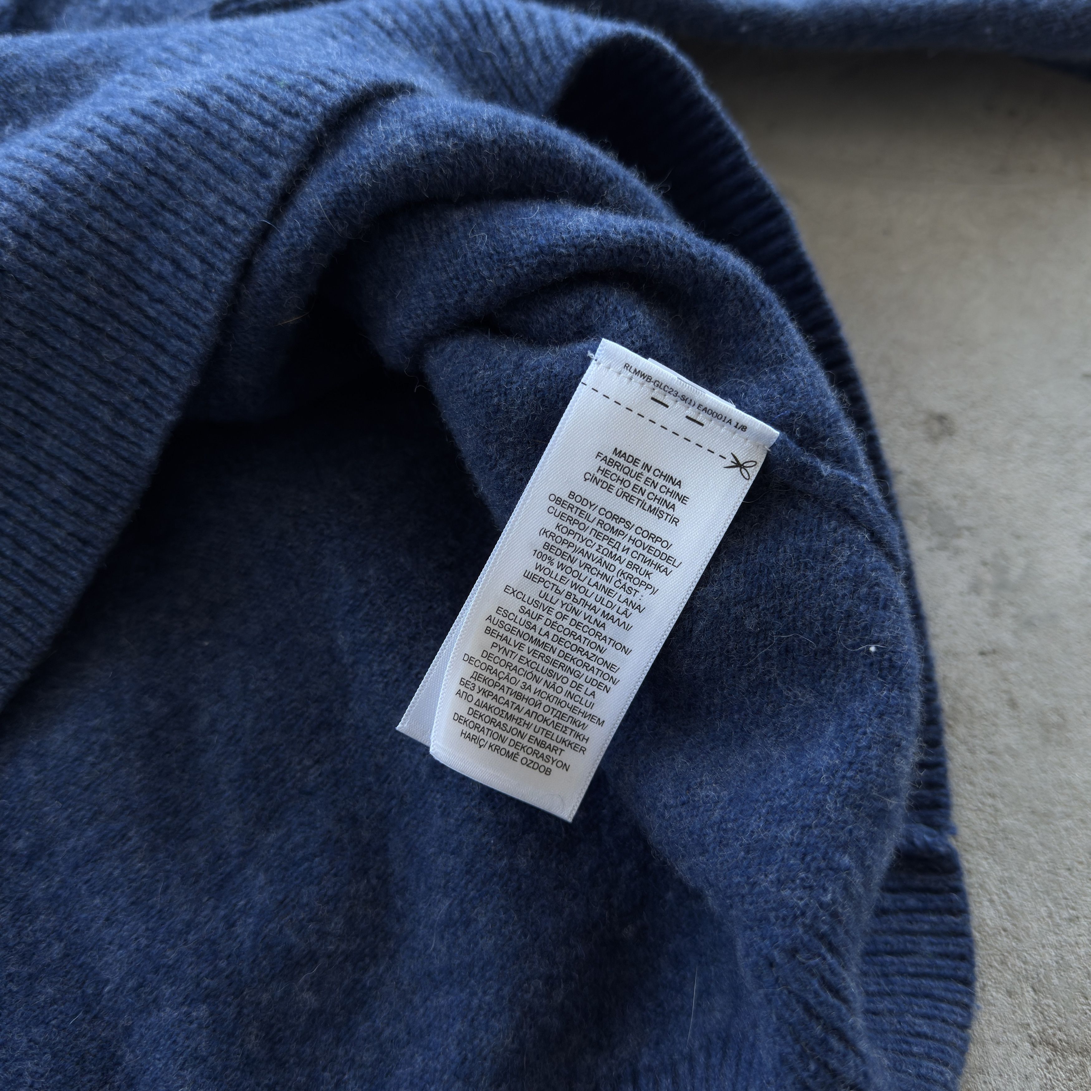 Polo Ralph Lauren Vintage 90s Polo Ralph Lauren Quater Zip Sweater Size US L / EU 52-54 / 3 - 7 Thumbnail