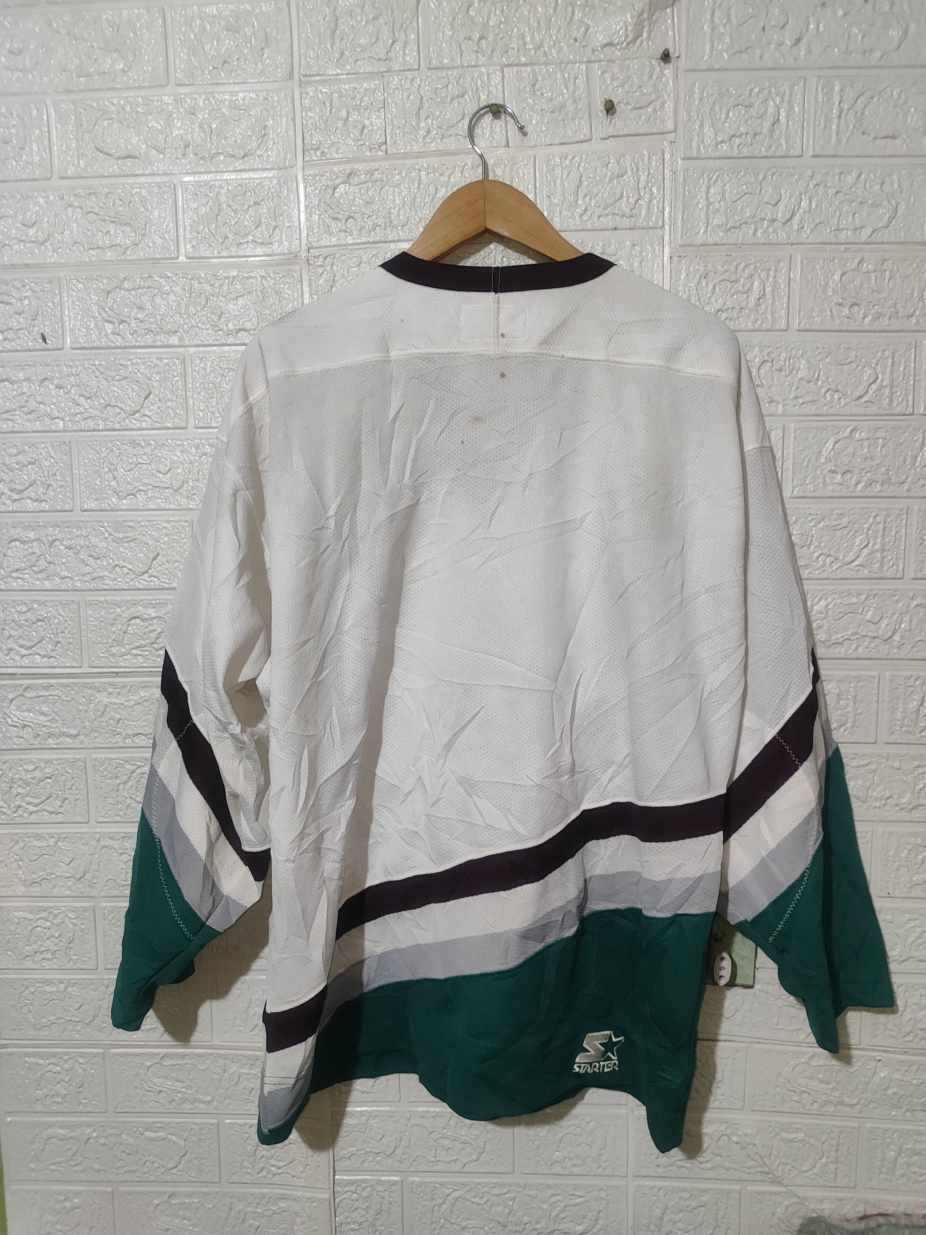 Starter Vintage Starter Mighty Ducks of Anaheim NHL Jersey Jacket Size US M / EU 48-50 / 2 - 3 Thumbnail