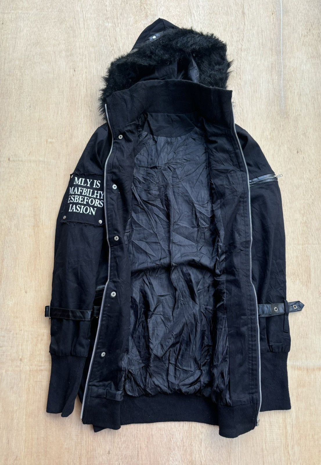 If Six Was Nine Addictrap Studded Skull Ifsixwasnine Lgb Style punk Jacket Size US L / EU 52-54 / 3 - 9 Thumbnail