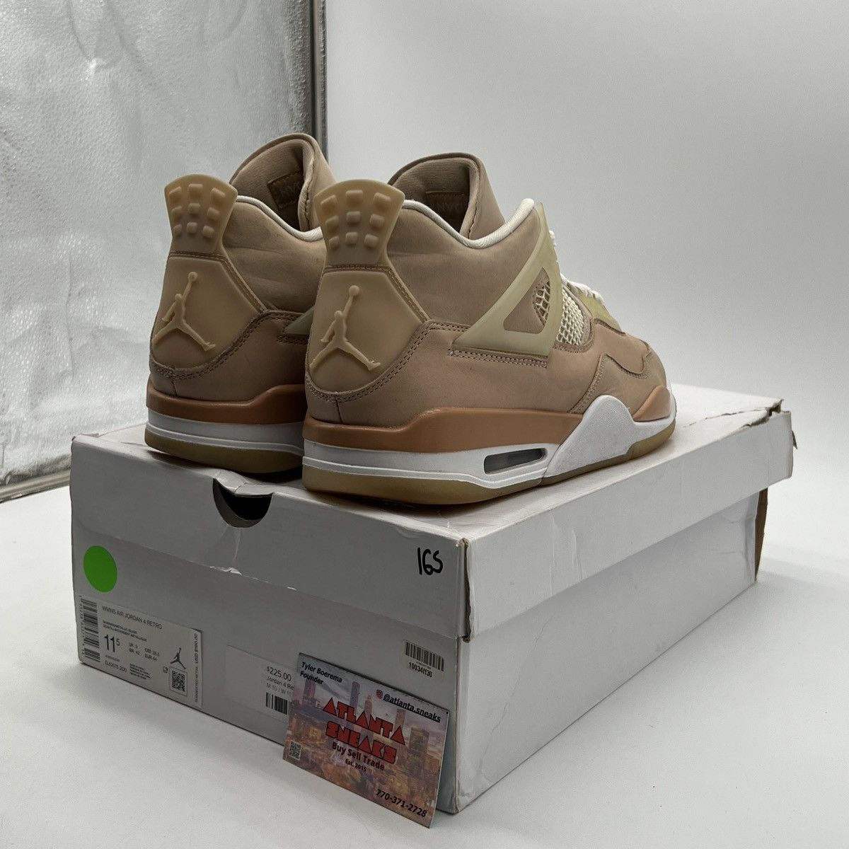 Jordan Brand Wmns air Jordan 4 shimmer Size US 11.5 / EU 44-45 - 5 Thumbnail