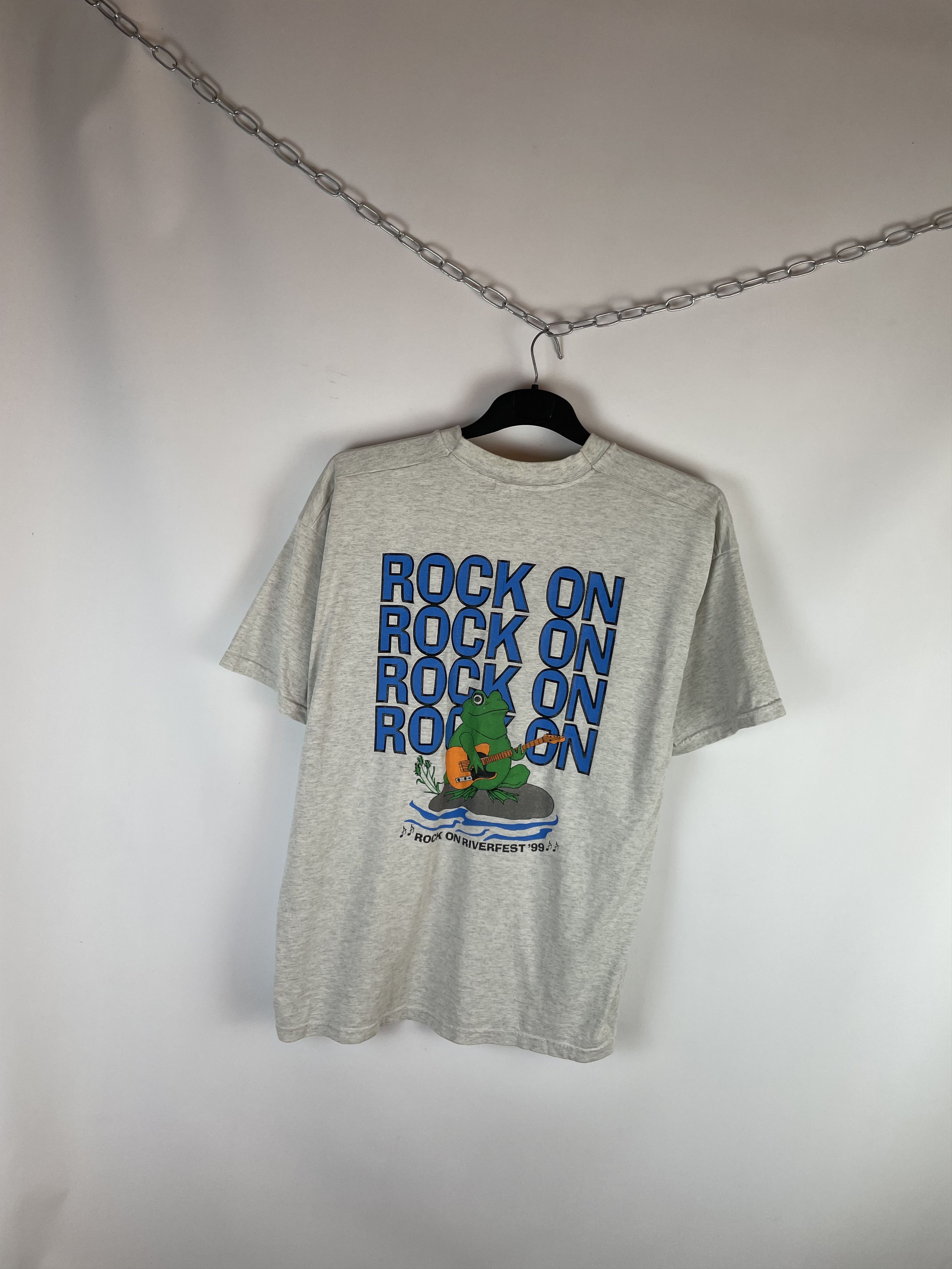 Band Tees VINTAGE ROCK ON 1999 TEE Size US XL / EU 56 / 4 - 2 Thumbnail
