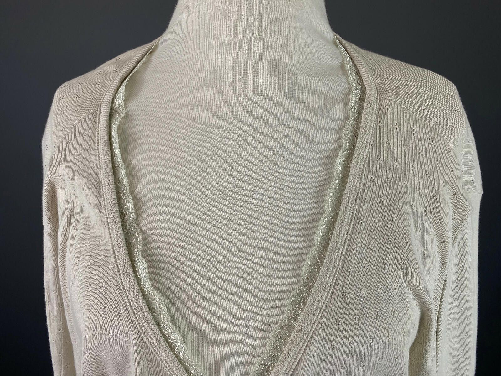Designer Deerberg by Oska Ivory Button Down Sweater Size XXL 2XL Size XXL / US 16-18 / IT 52-54 - 2 Thumbnail
