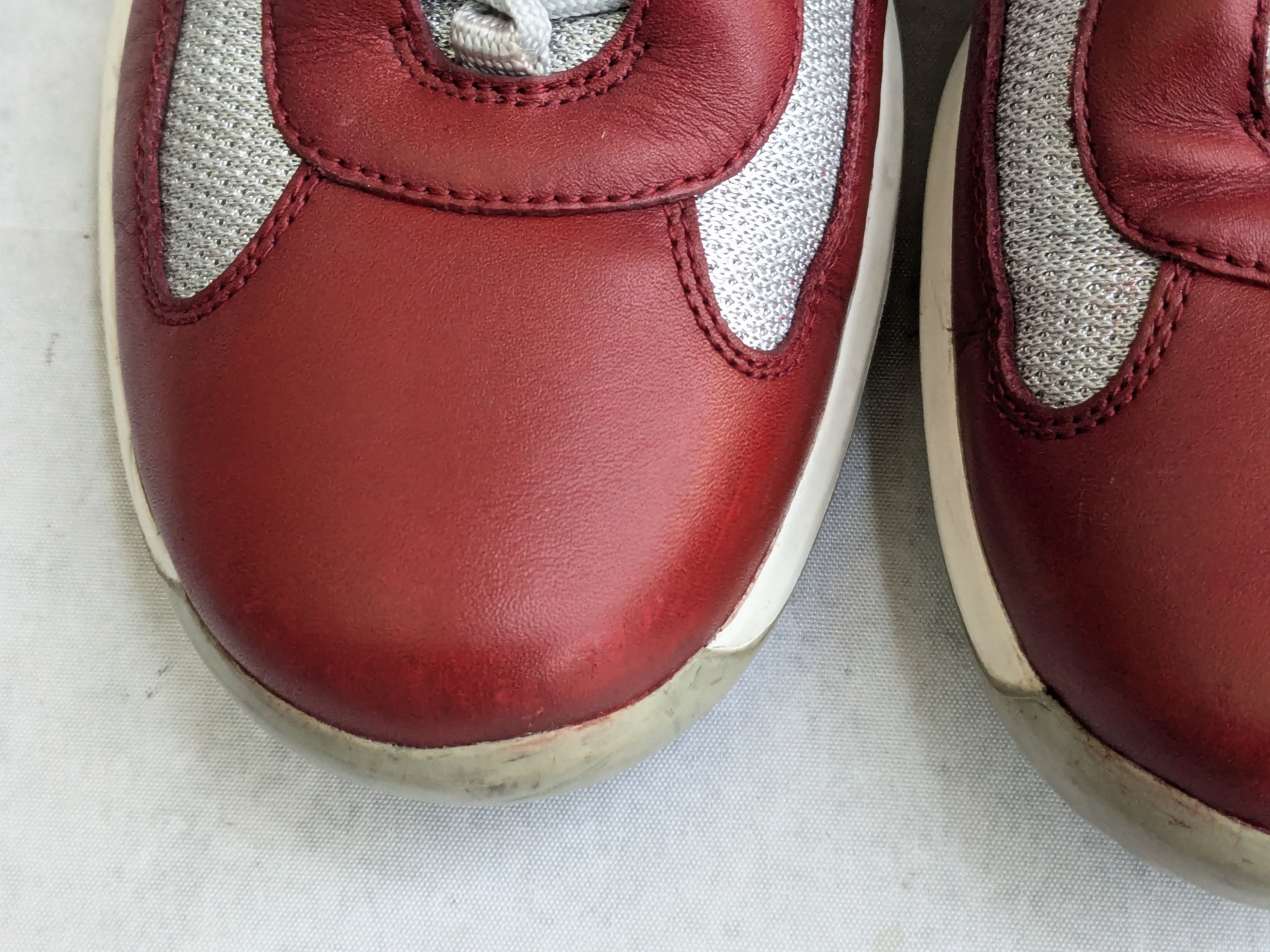 Prada Prada America's Cup Sneakers Red 9 Low Tops Leather Size US 9 / EU 42 - 6 Thumbnail