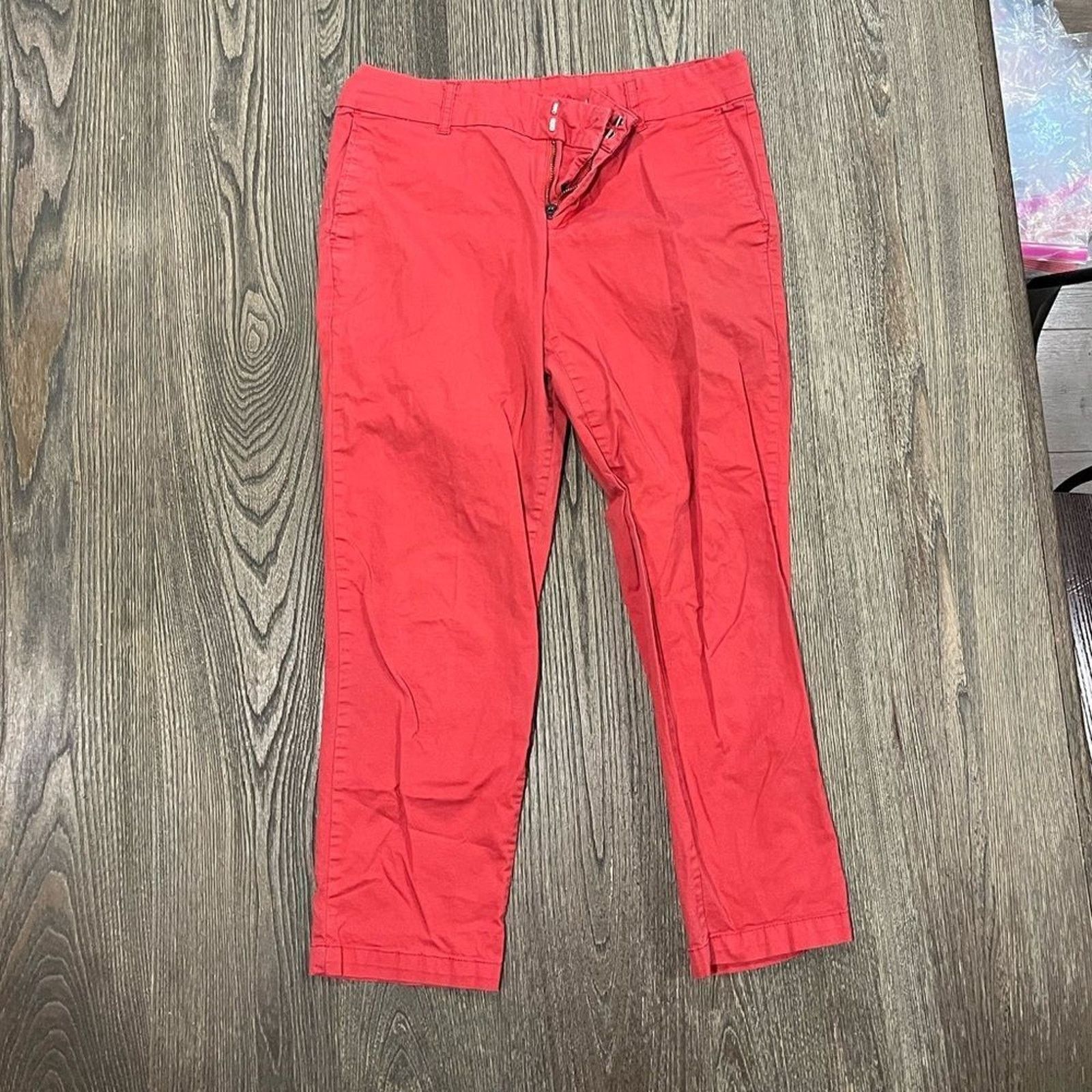 Vintage KUT from the Kloth Womens Pants Straight Leg Stretch Size 8 Size 30" / US 8 / IT 44 - 1 Thumbnail
