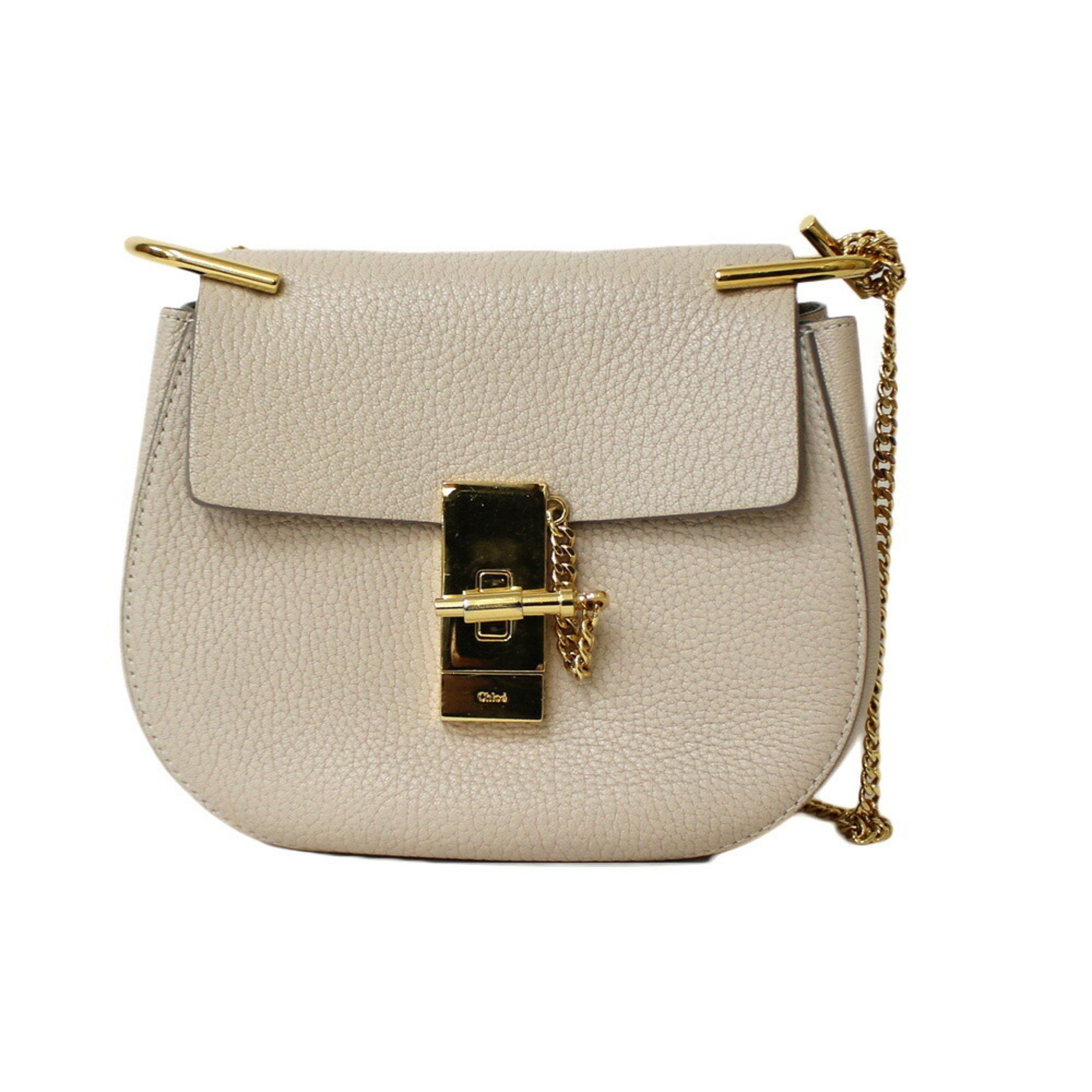 image of Chloe Chloé Drew Shopper in Beige, Women's