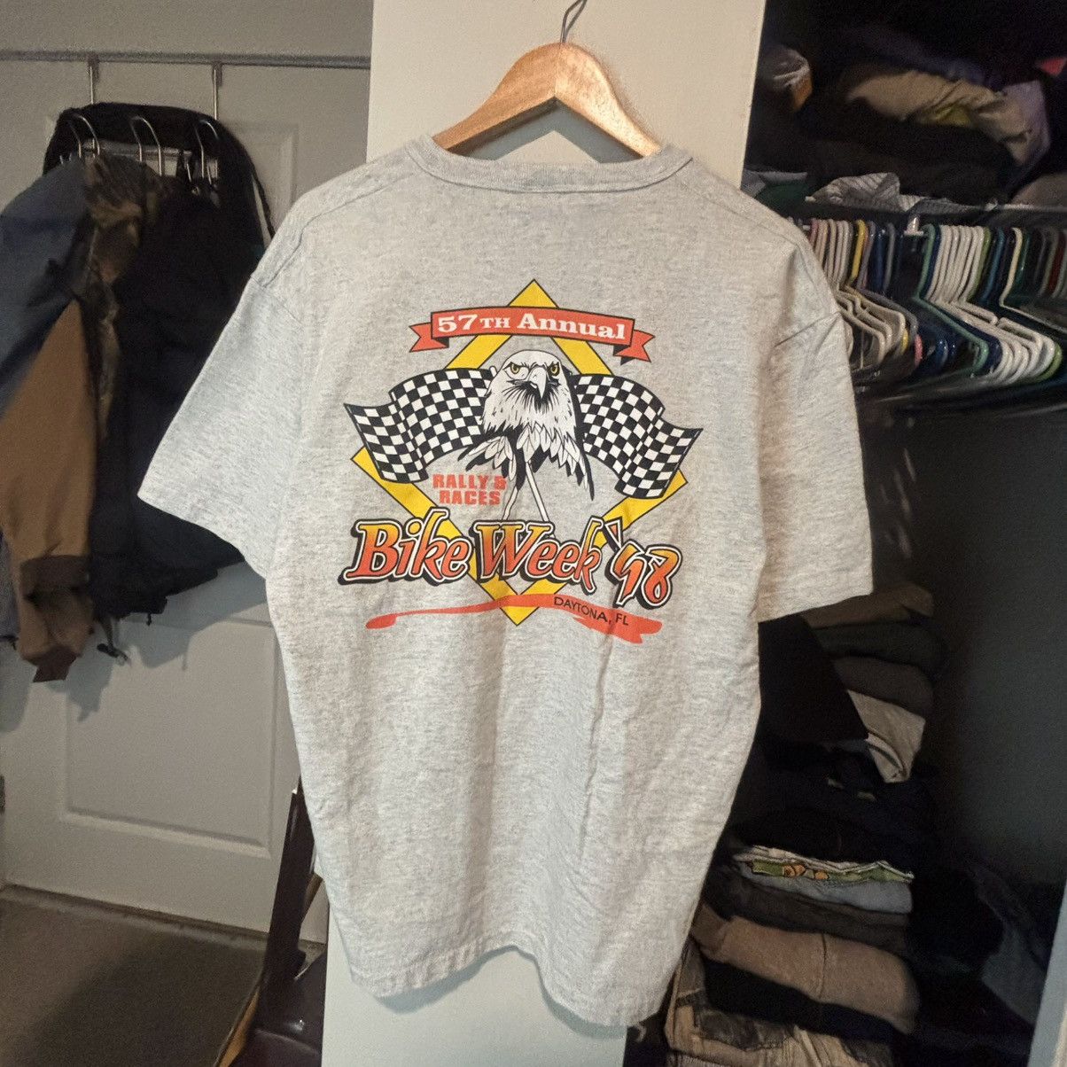 Vintage 1998 Bike Week Shirt Harley Davidson West Coast Choppers Size US L / EU 52-54 / 3 - 2 Thumbnail
