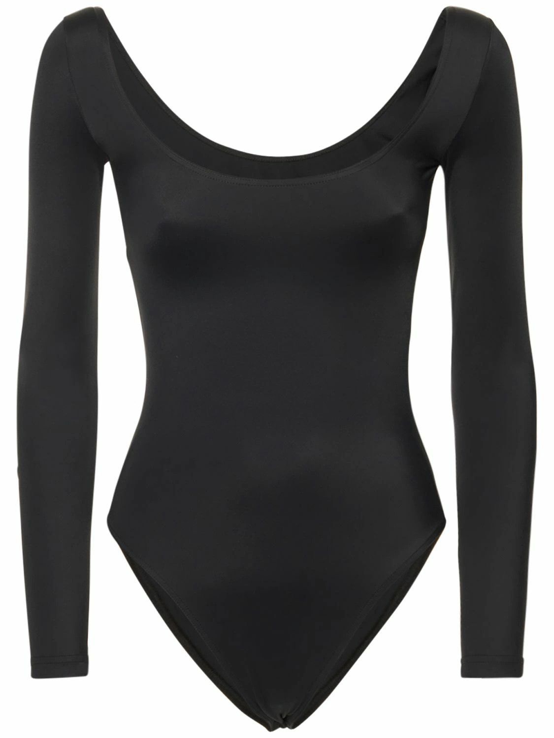 o1bcso1str1024 Dancer Bodysuit in Black