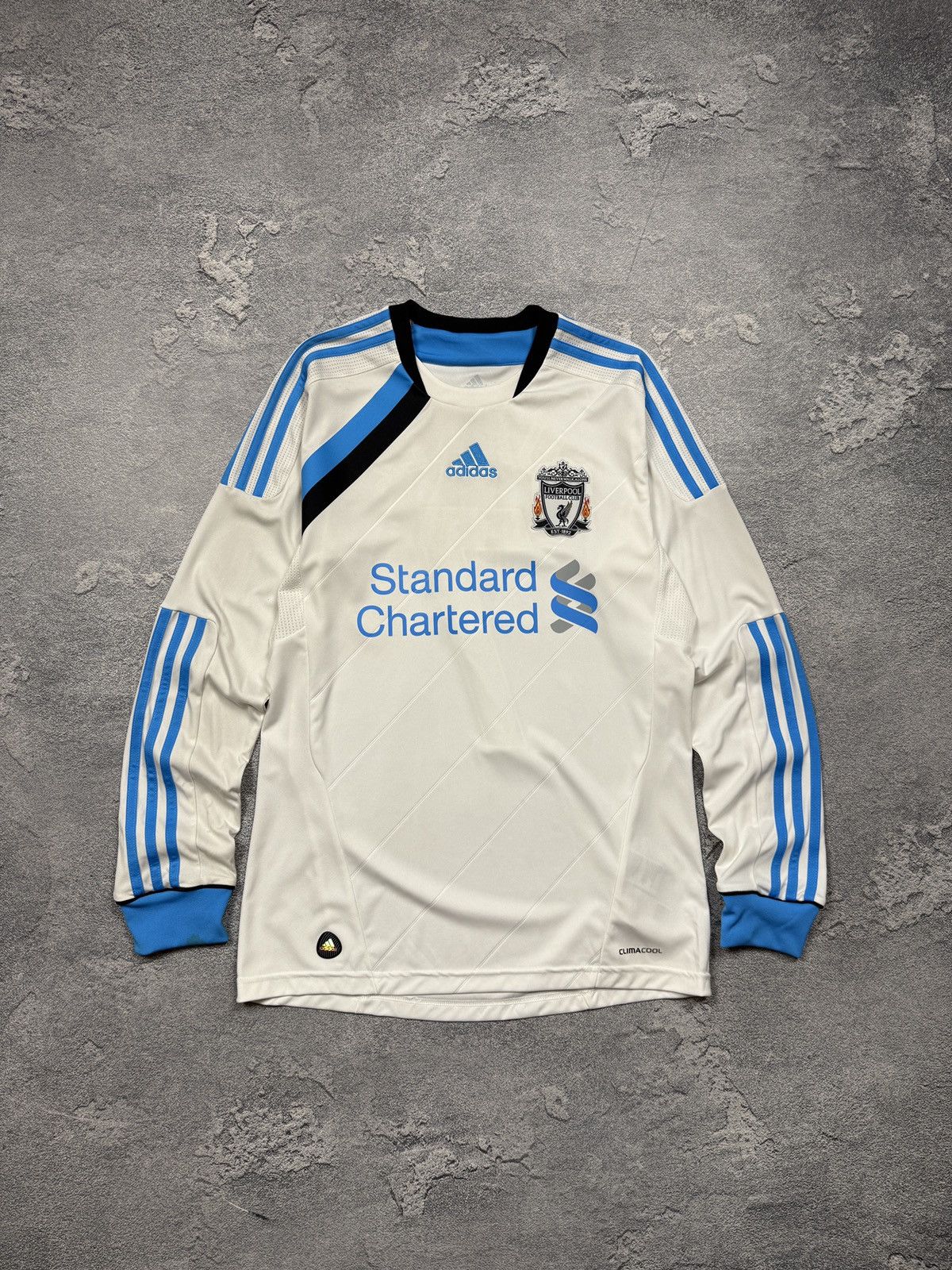 Adidas LIVERPOOL ADIDAS 2011/2012 FOOTBALL THIRD JERSEY #7 SUAREZ Size US S / EU 44-46 / 1 - 2 Thumbnail