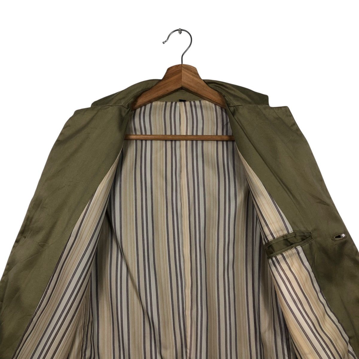 Issey Miyake 📌Vintage Chore Worker Jacket Blanket Striped Lining Size US L / EU 52-54 / 3 - 14 Thumbnail