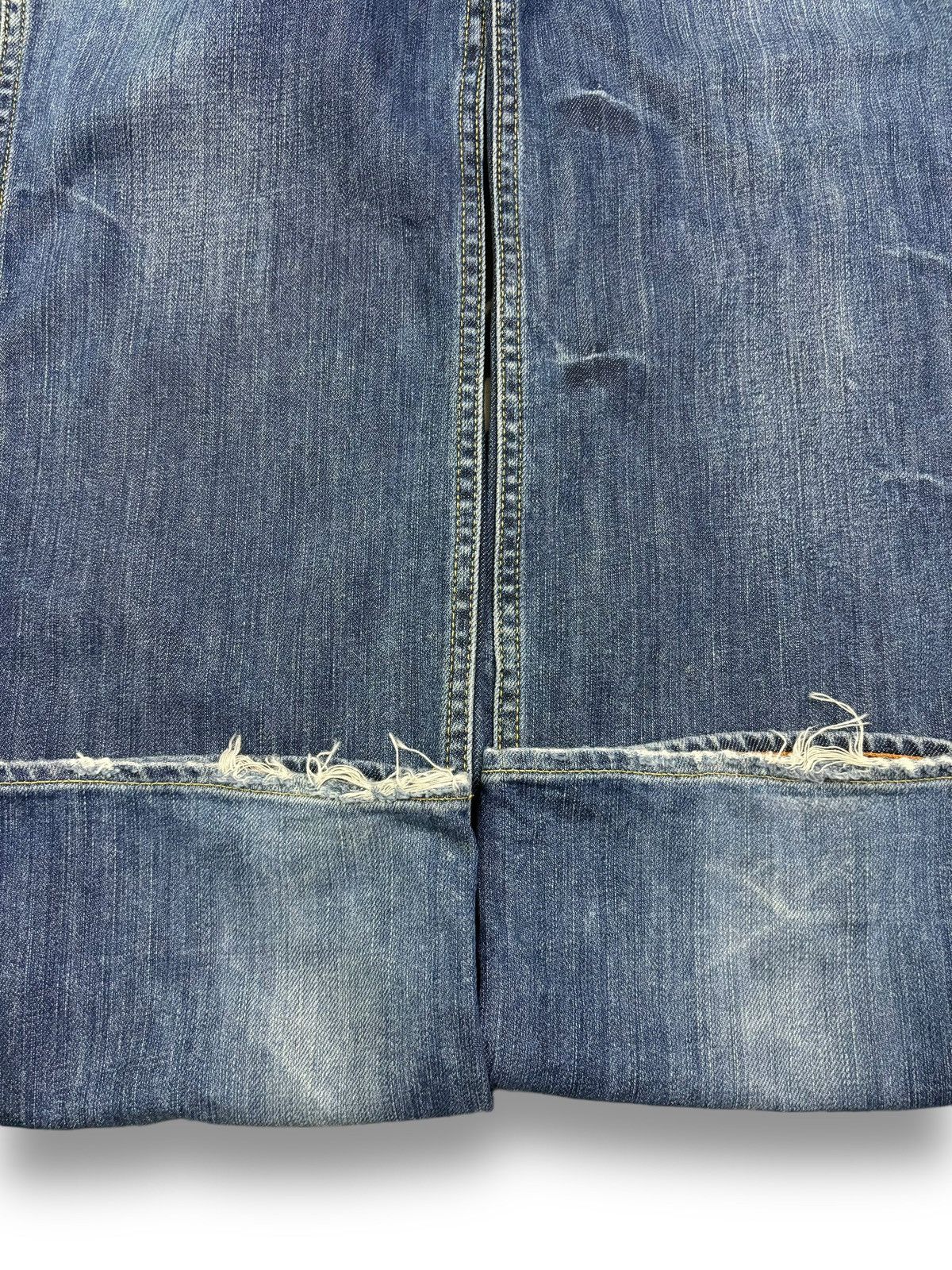 Ralph Lauren Vintage Ralph Lauren Button Fly Blue Faded Loose Fit Jeans Size US 32 / EU 48 - 12 Thumbnail