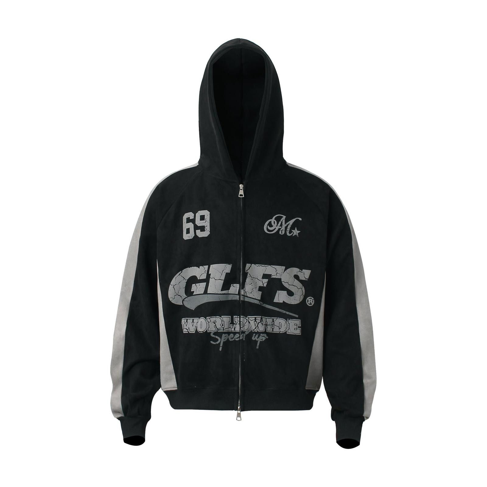 rangercartel 1000YRS waxed zip-up hoodie the '1000YRS-2 [r.Armor