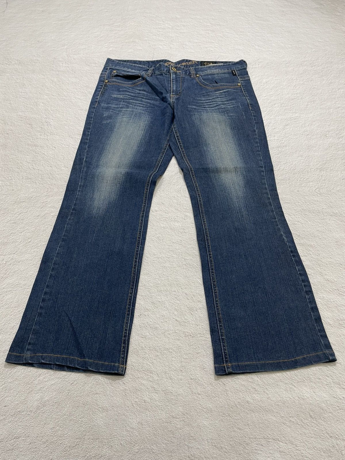 If Six Was Nine 2000s OPT Washed Denim y2k Size US 36 / EU 52 - 1 Thumbnail