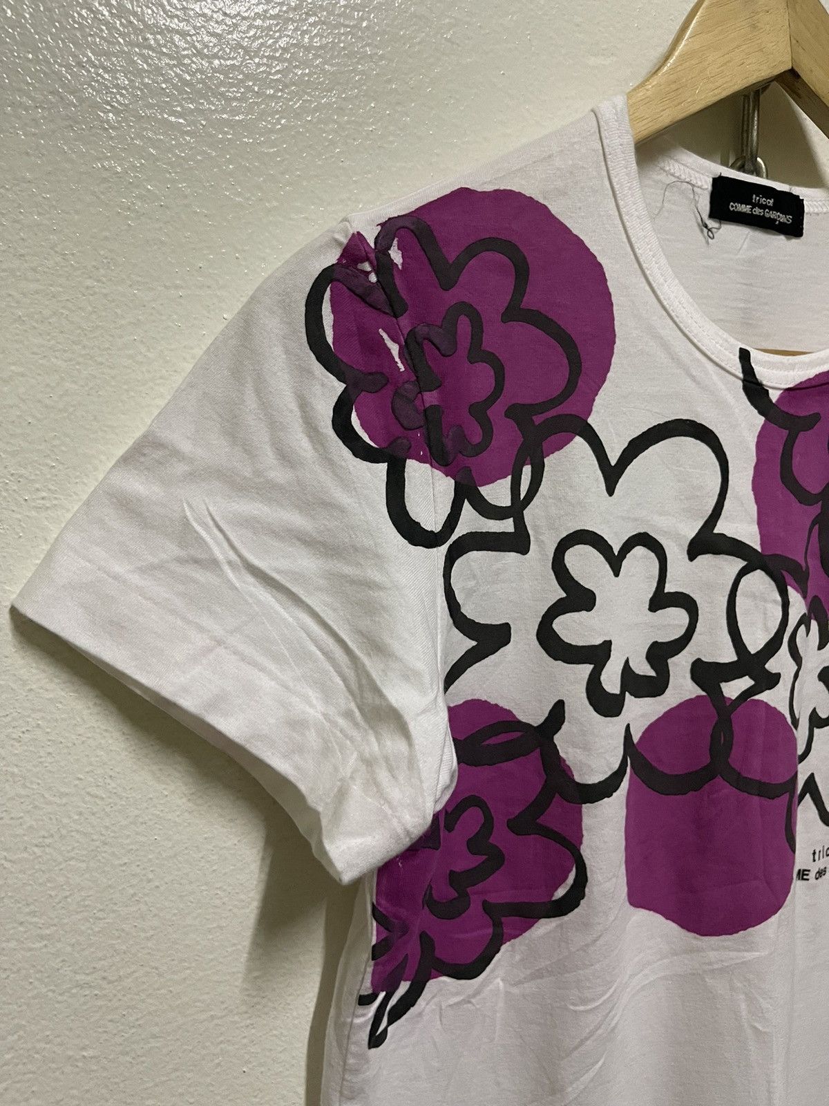 Comme des Garcons Tricot Comme des Garcon Flower Printed AD2009 Size US S / EU 44-46 / 1 - 2 Thumbnail