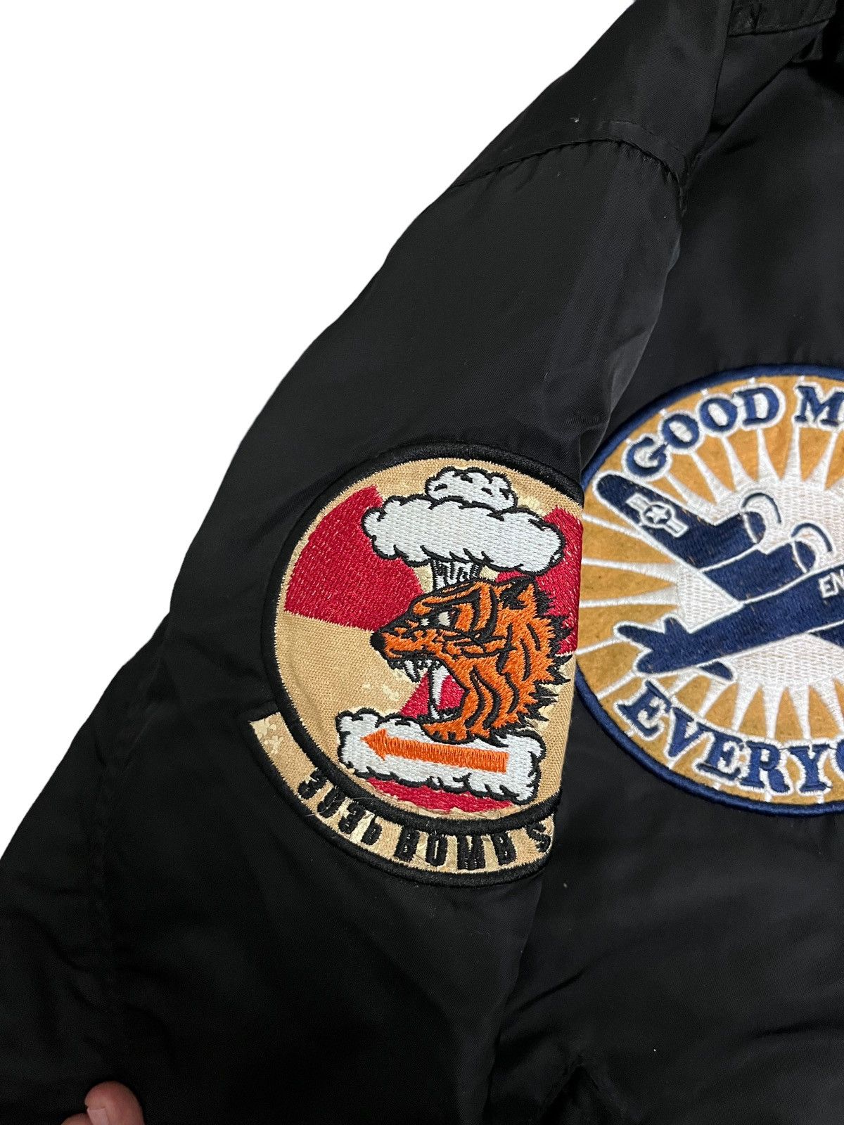 American Apparel Vintage Sic Worker USAF Military Bomber StyleJacket Size US M / EU 48-50 / 2 - 6 Thumbnail