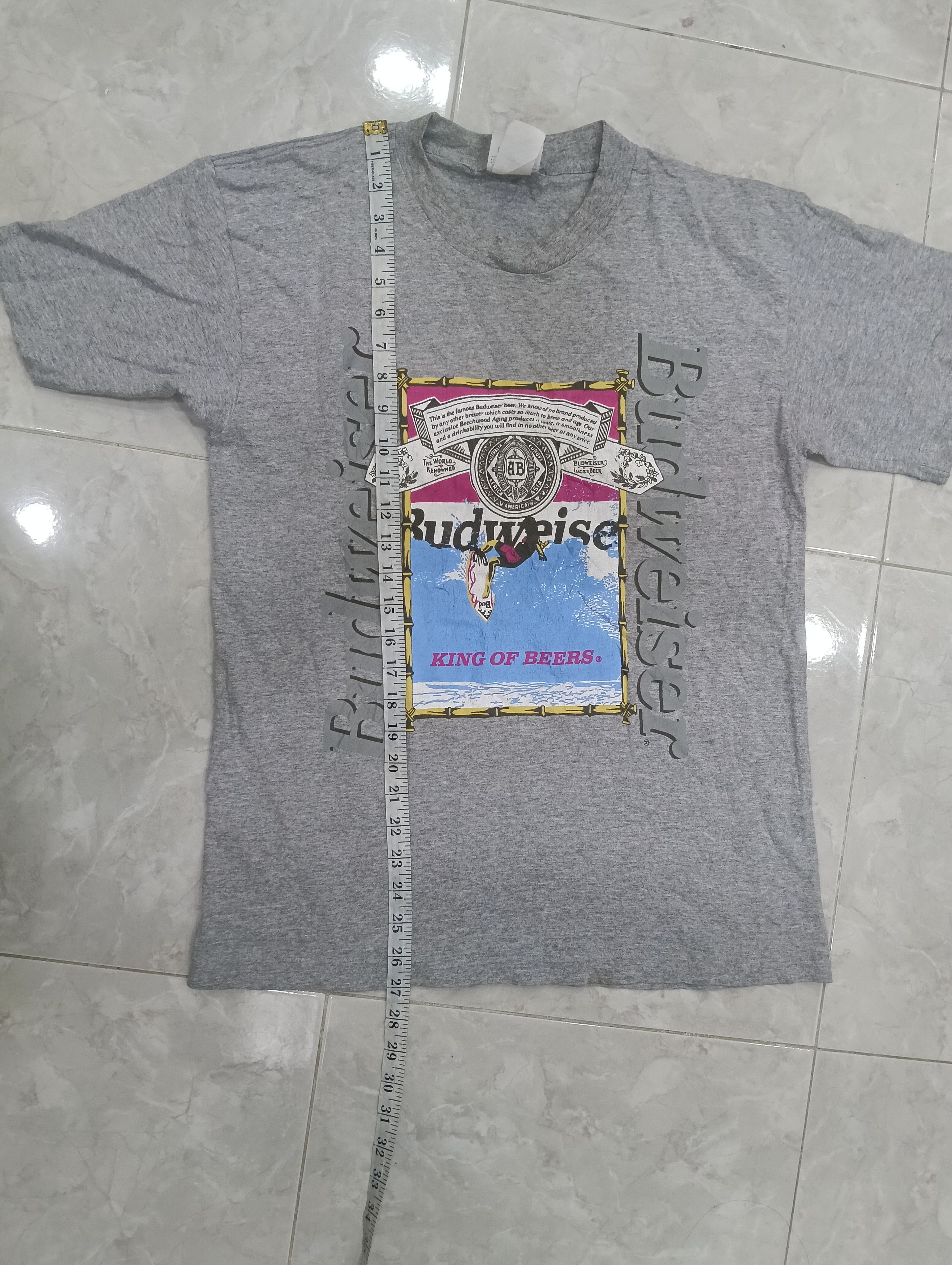 Budweiser Vintage Bud All Single Stitch Size US M / EU 48-50 / 2 - 9 Thumbnail