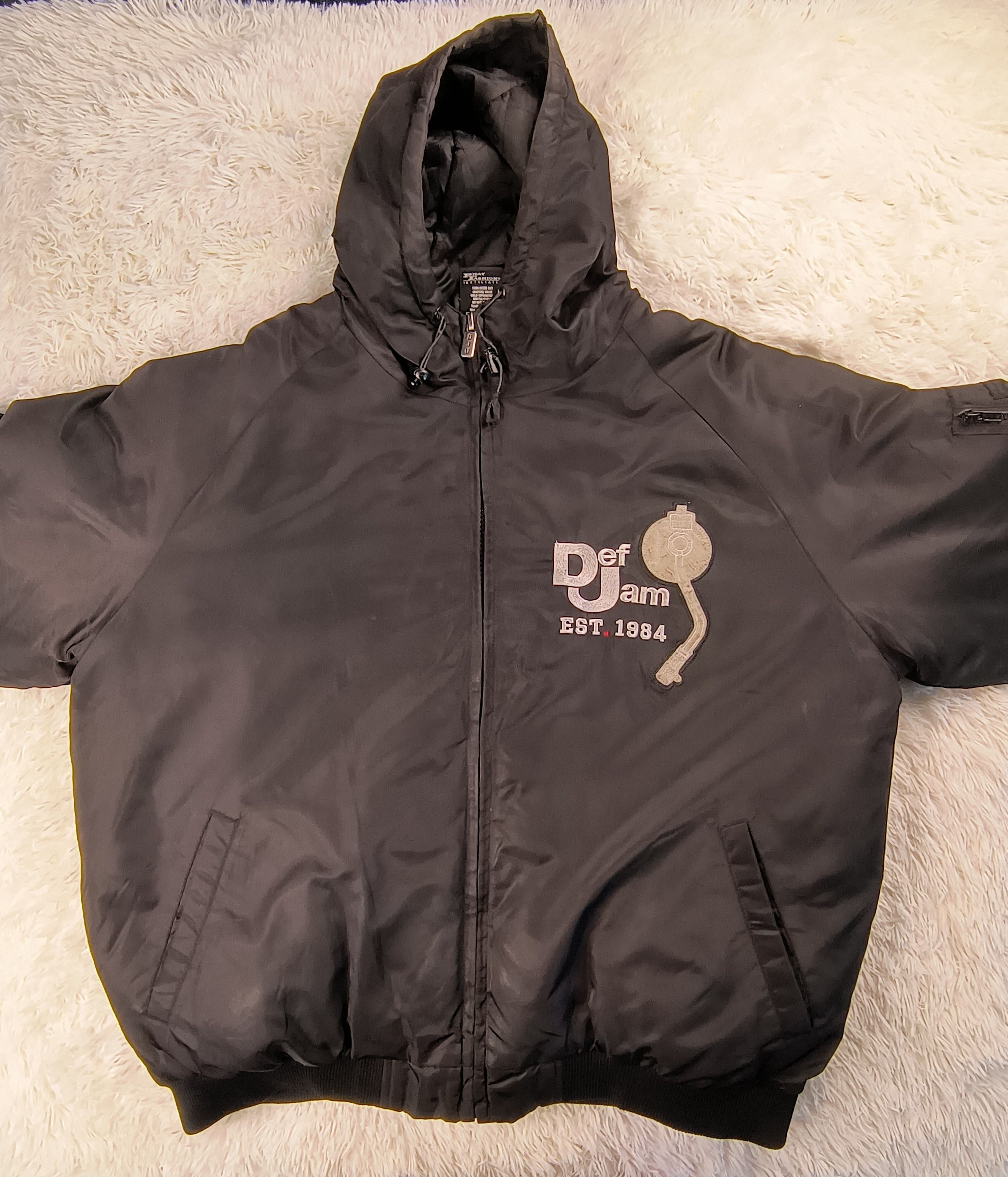 Vintage Vintage Def Jam university jacket Size US XXL / EU 58 / 5 - 3 Thumbnail