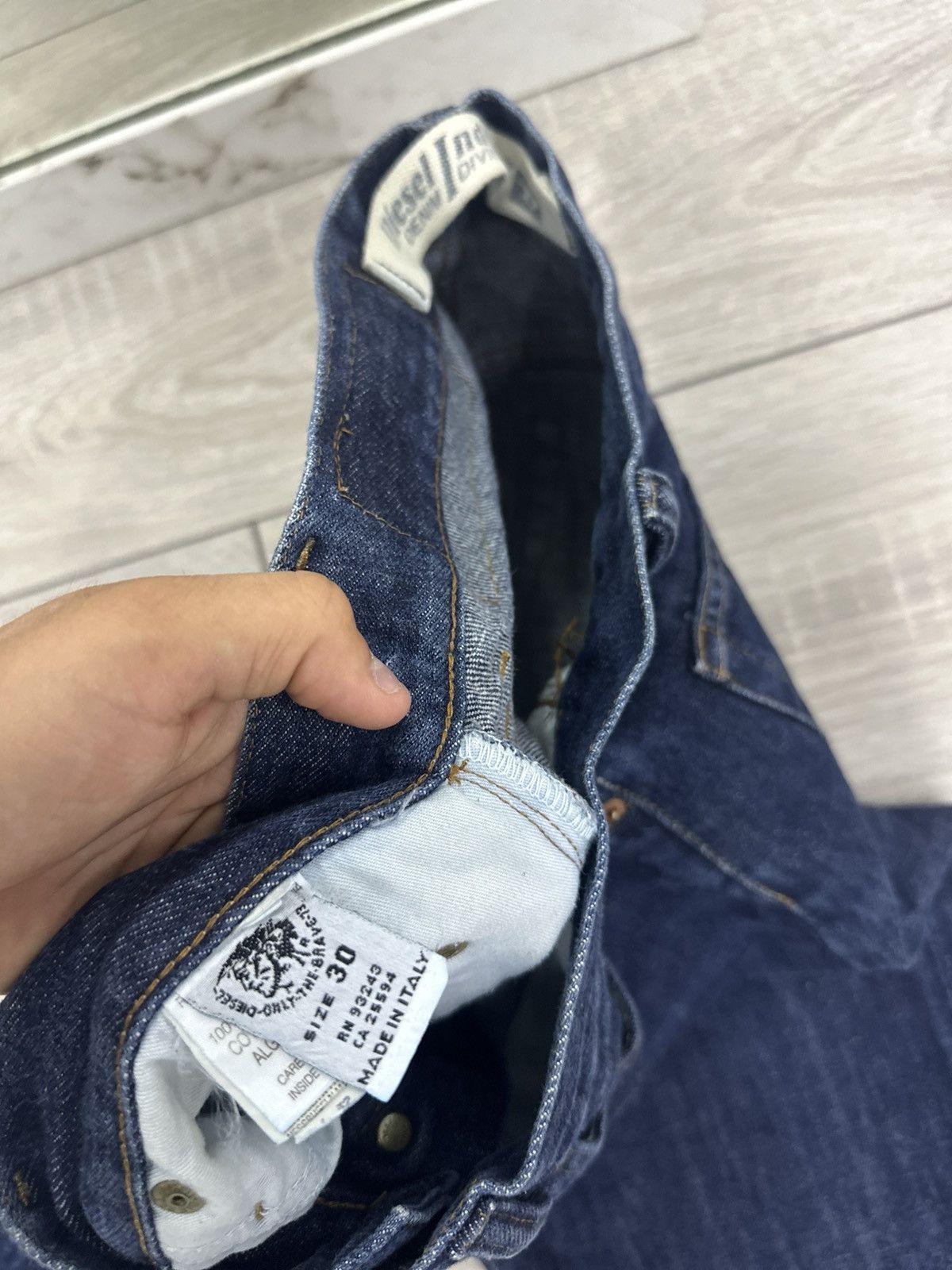 Diesel Diesel Vintage Flared Made in Italy Jeans Size US 30 / EU 46 - 7 Thumbnail