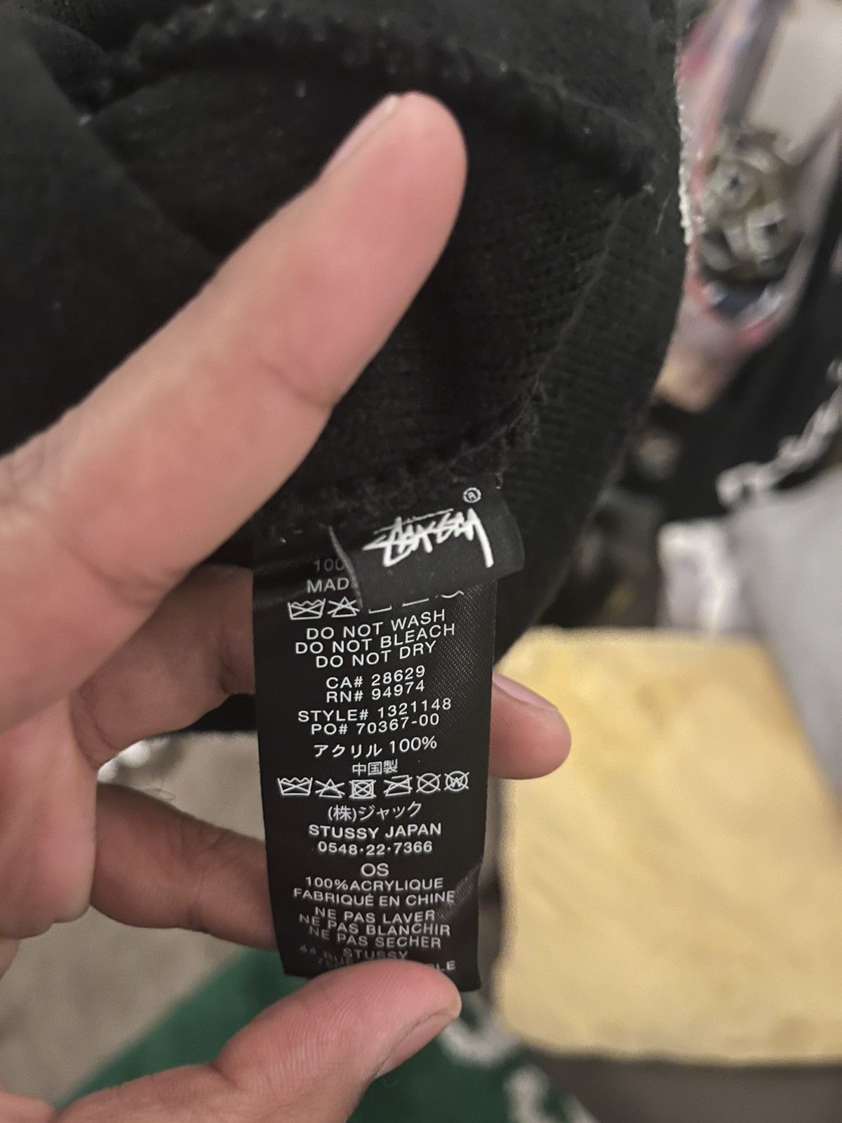 Stussy Stussy S Wave Script Logo Beanie Size ONE SIZE - 3 Thumbnail