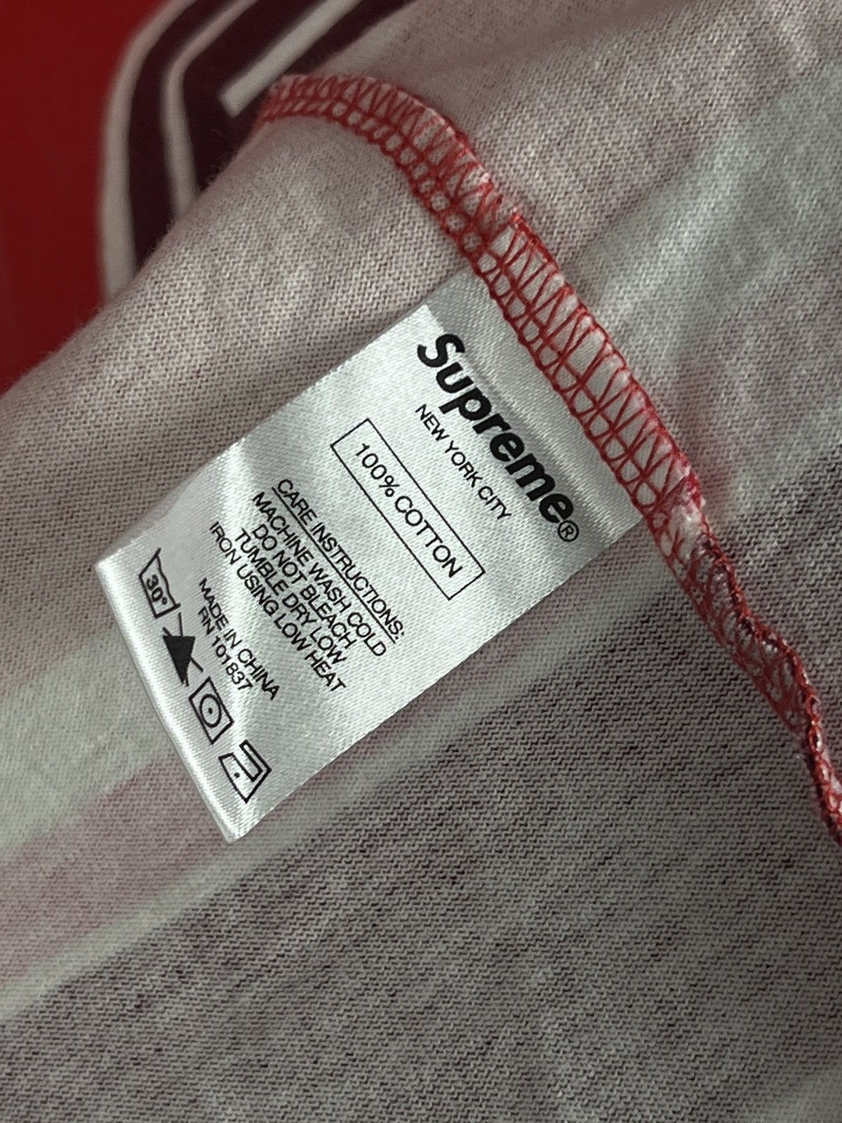 Supreme UNWORN* Supreme stripes tee M Size US M / EU 48-50 / 2 - 11 Thumbnail