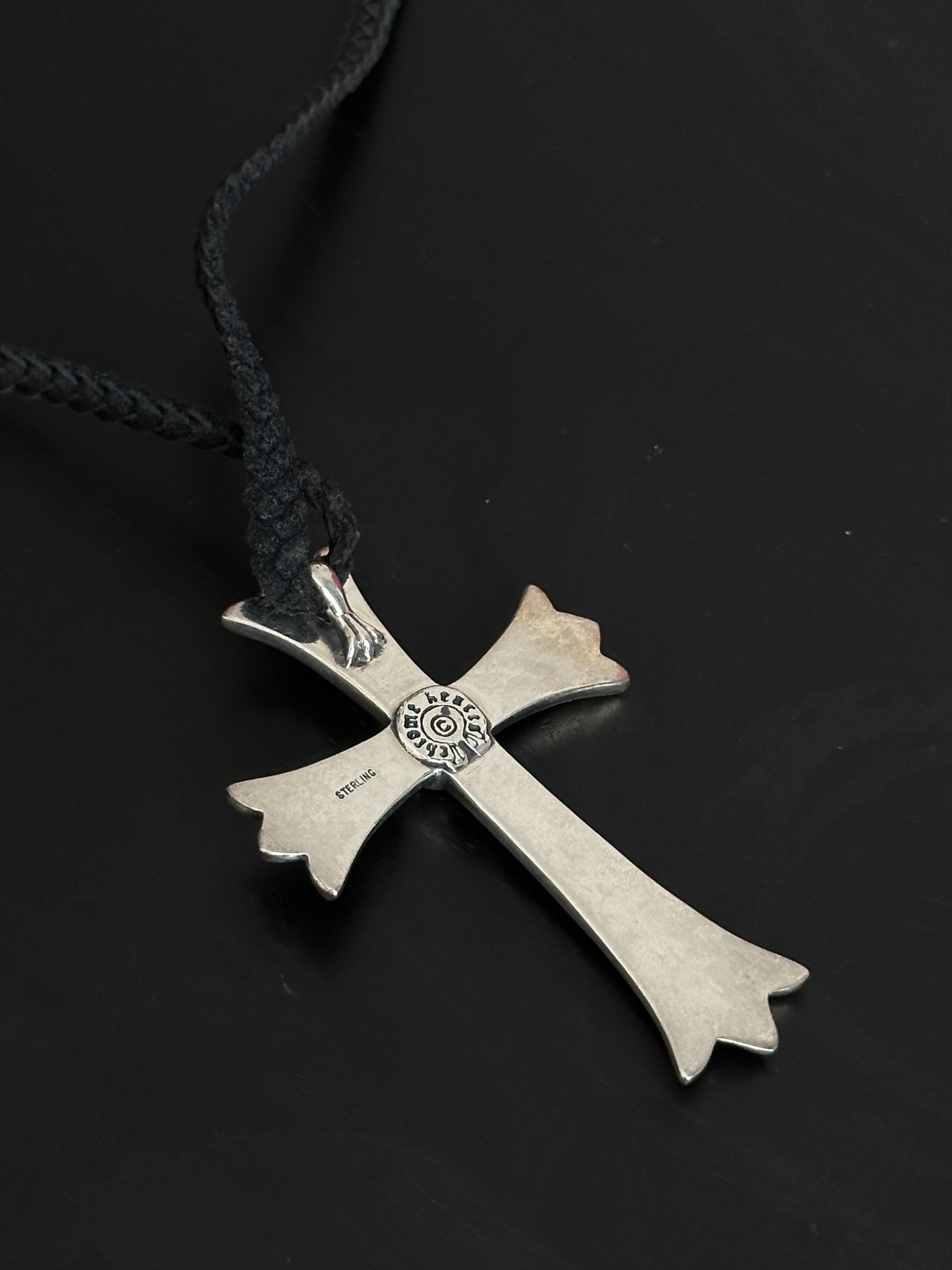 Chrome Hearts Chrome Hearts CH Cross LRG Large Pendant Top Leather Size ONE SIZE - 17 Thumbnail