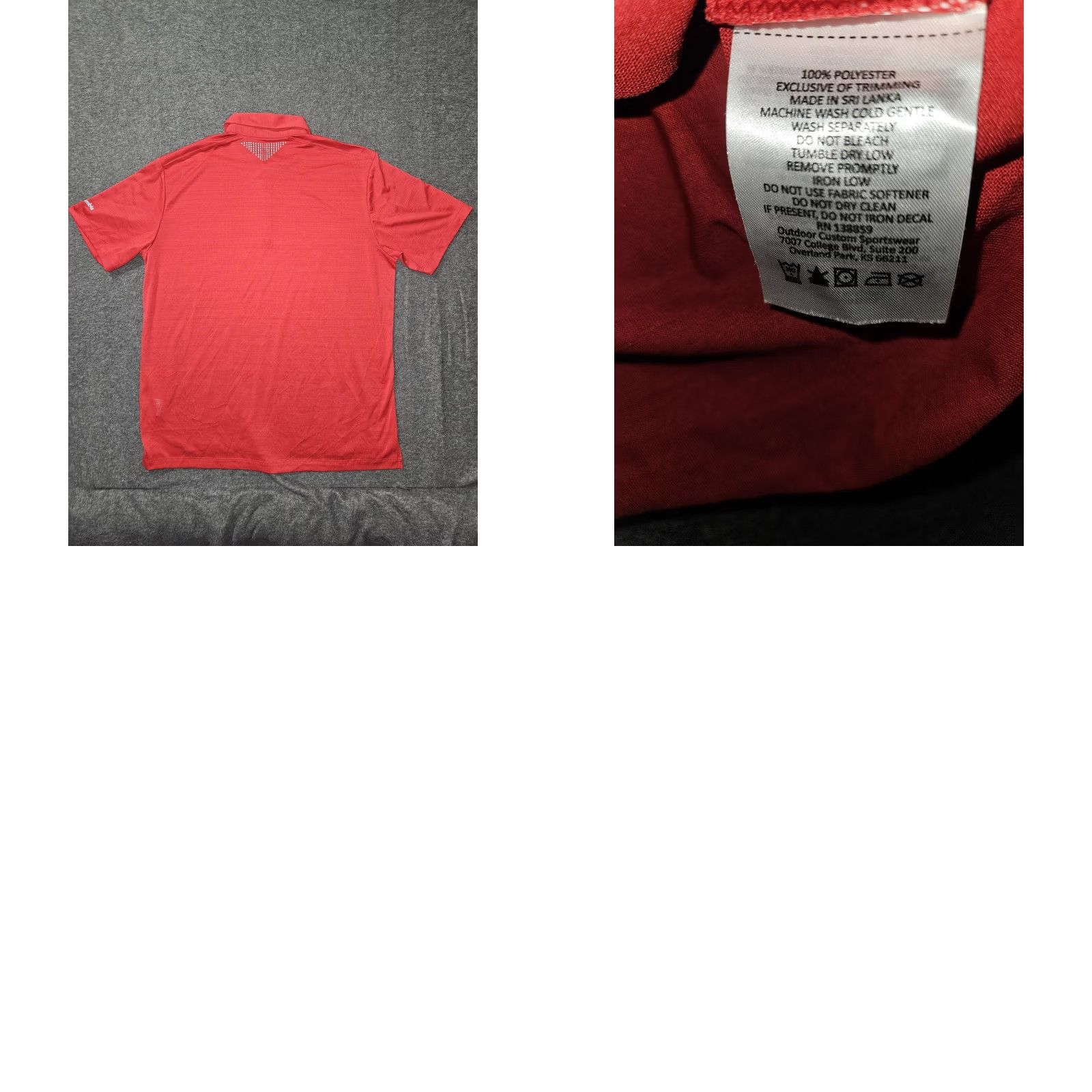 Vintage Columbia Golf Polo Shirt Mens XL Red Performance Lightweight Short Sleeve Size US XL / EU 56 / 4 - 8 Thumbnail