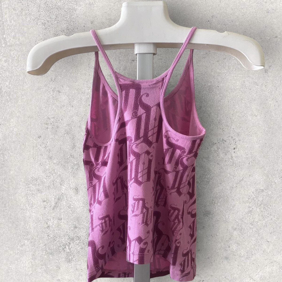 Versace × Versace Jeans Couture Vintage Versace Jeans Signature DV Gothic Font Tank Top Size XS / US 0-2 / IT 36-38 - 2 Thumbnail