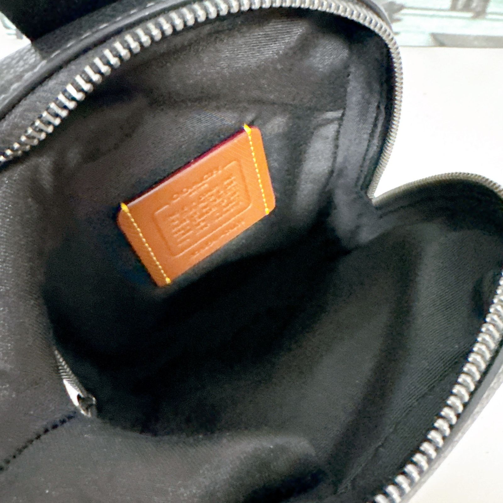 Coach Coach CAJ39 Racer Sling Pack With Varsity Motif Size ONE SIZE - 5 Thumbnail