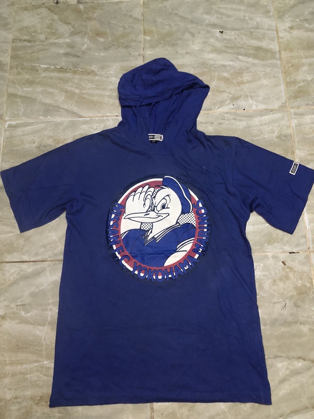 Vintage 90s Retro Nissan FC Yokohama Marines Tee Size US M / EU 48-50 / 2 - 12 Thumbnail