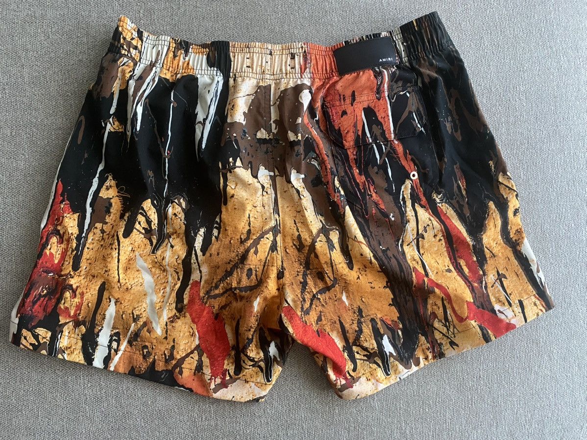 Amiri AMIRI Paint Splatter Swim Shorts trunks Large Size US 34 / EU 50 - 3 Thumbnail