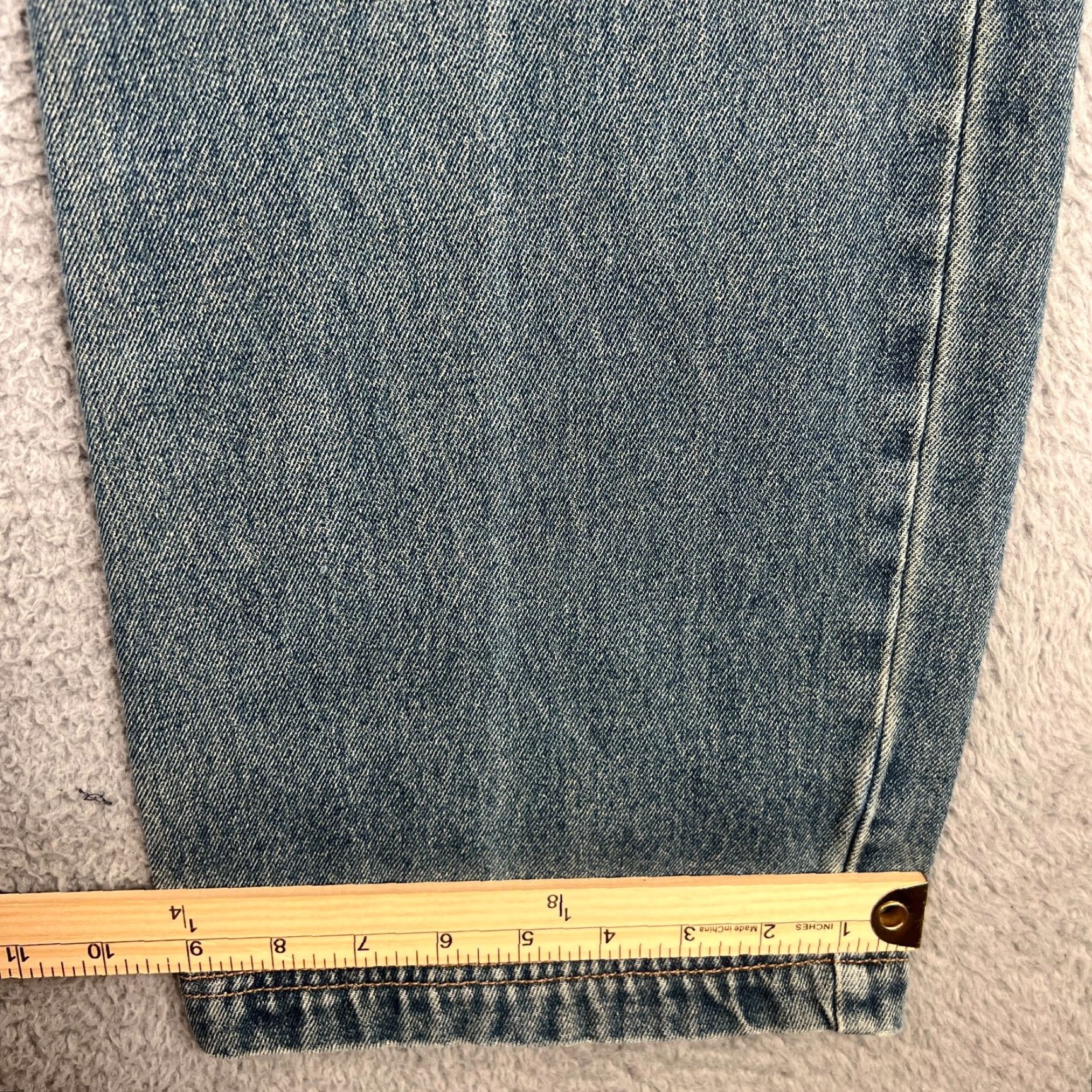 Vintage VINTAGE Escape Baggy Jeans 35x30 Blue Cybergoth Rave 90s Mens Size US 35 - 2 Thumbnail