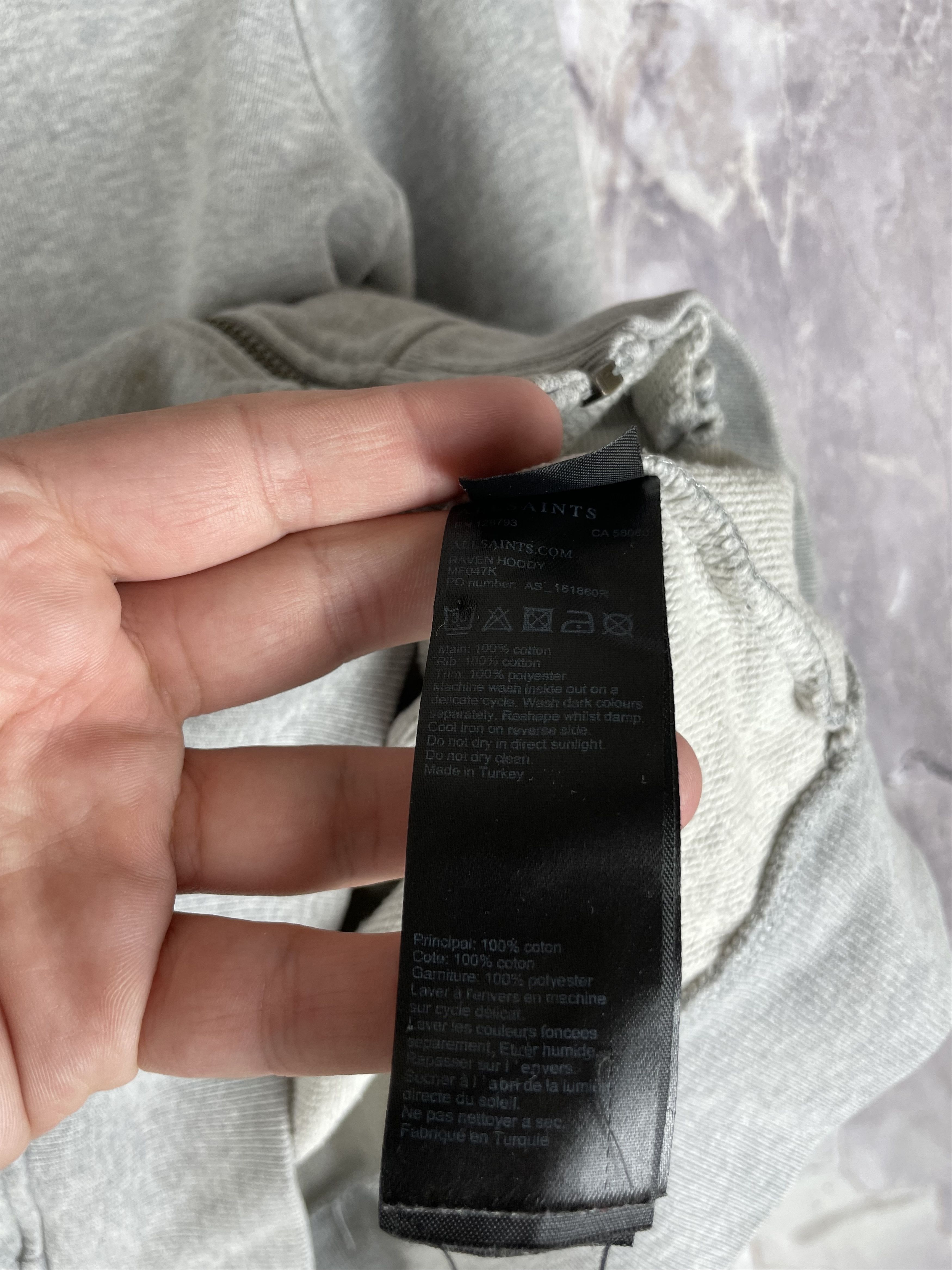 Allsaints Allsaints vintage zip hoodie y2k Size US S / EU 44-46 / 1 - 8 Thumbnail