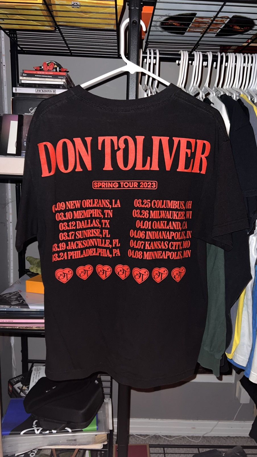 Travis Scott Don toliver love sick tour shirt Size US L / EU 52-54 / 3 - 2 Thumbnail