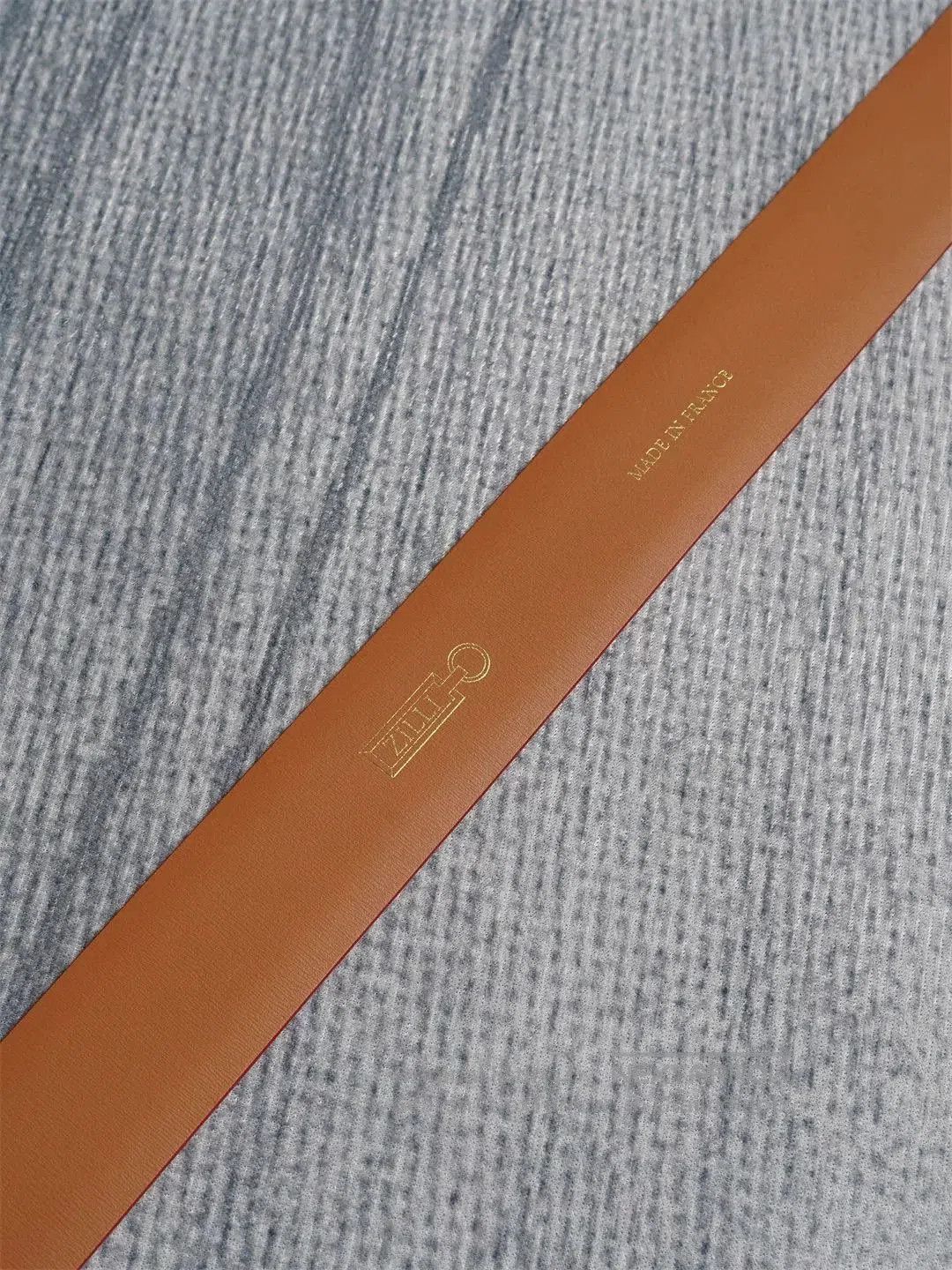 Zilli ZILLI Red Leather Belt for Men. Size ONE SIZE - 7 Thumbnail