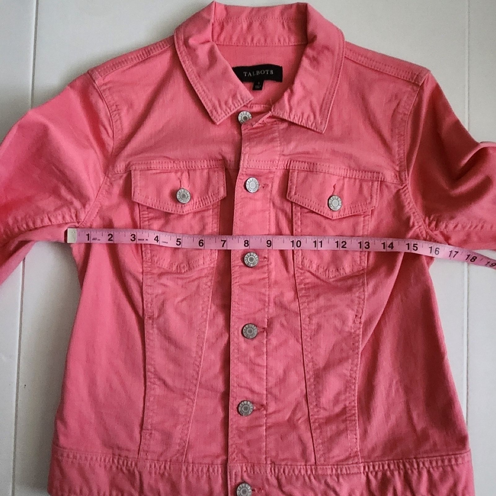 Other Talbots Denim Jacket women Size S / US 4 / IT 40 - 3 Thumbnail