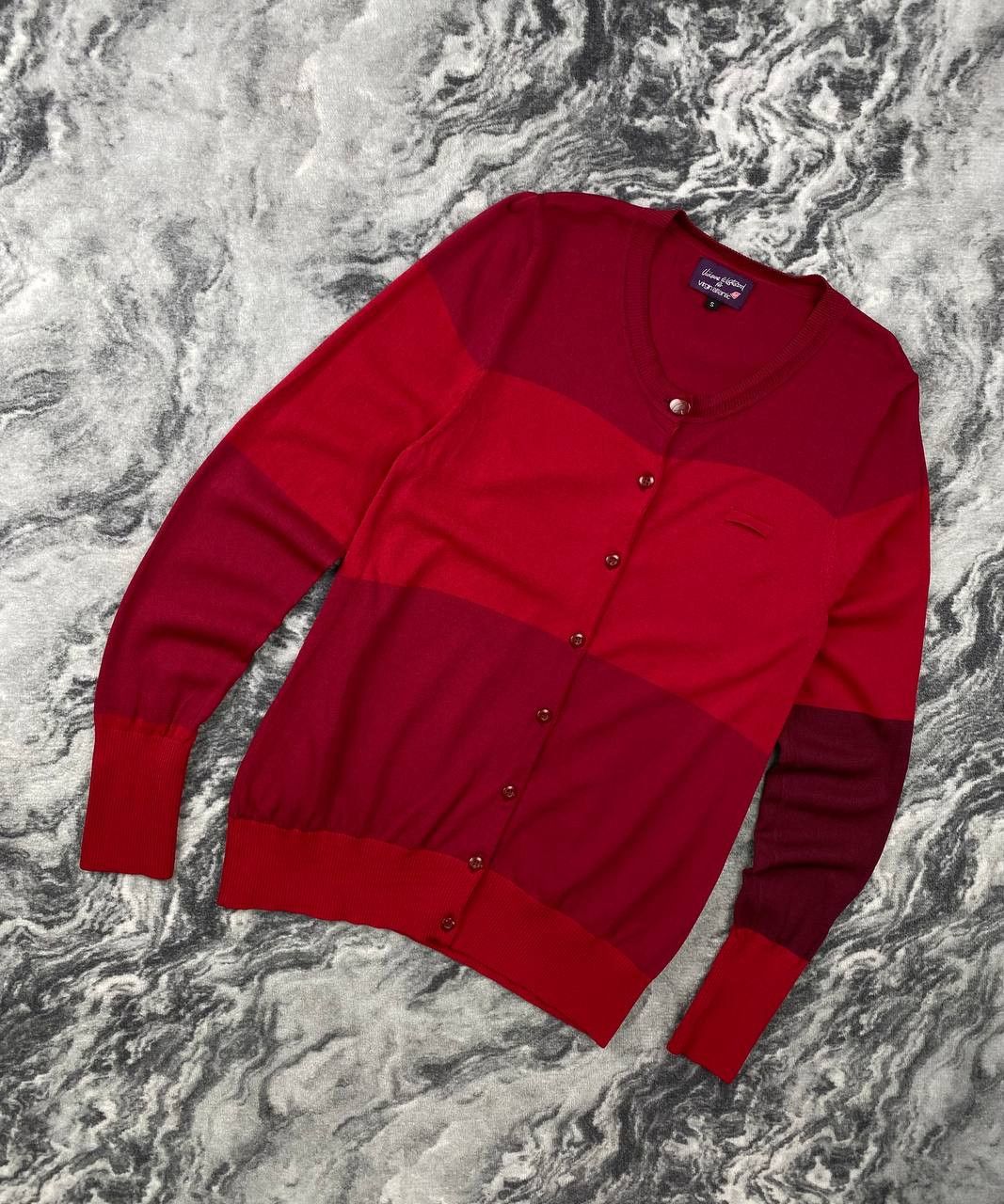 Vivienne Westwood Vivienne Westwood Virgin Atlantic Knit Striped Viscose Size S / US 4 / IT 40 - 1 Thumbnail