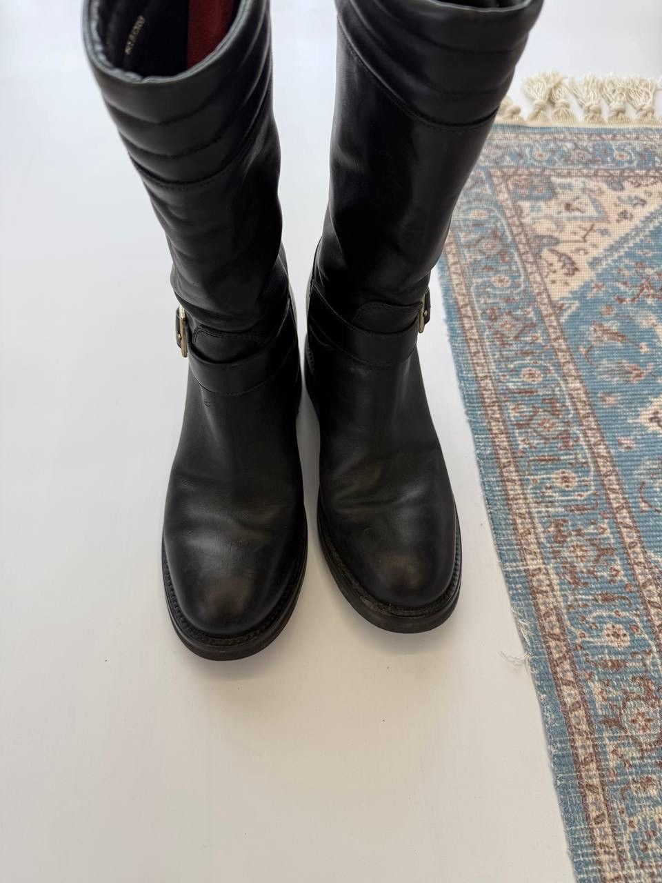 Dirk Bikkembergs Dirk Bikkembergs Zip Up Engineer Leather Boots Size US 6 / EU 39 - 13 Thumbnail
