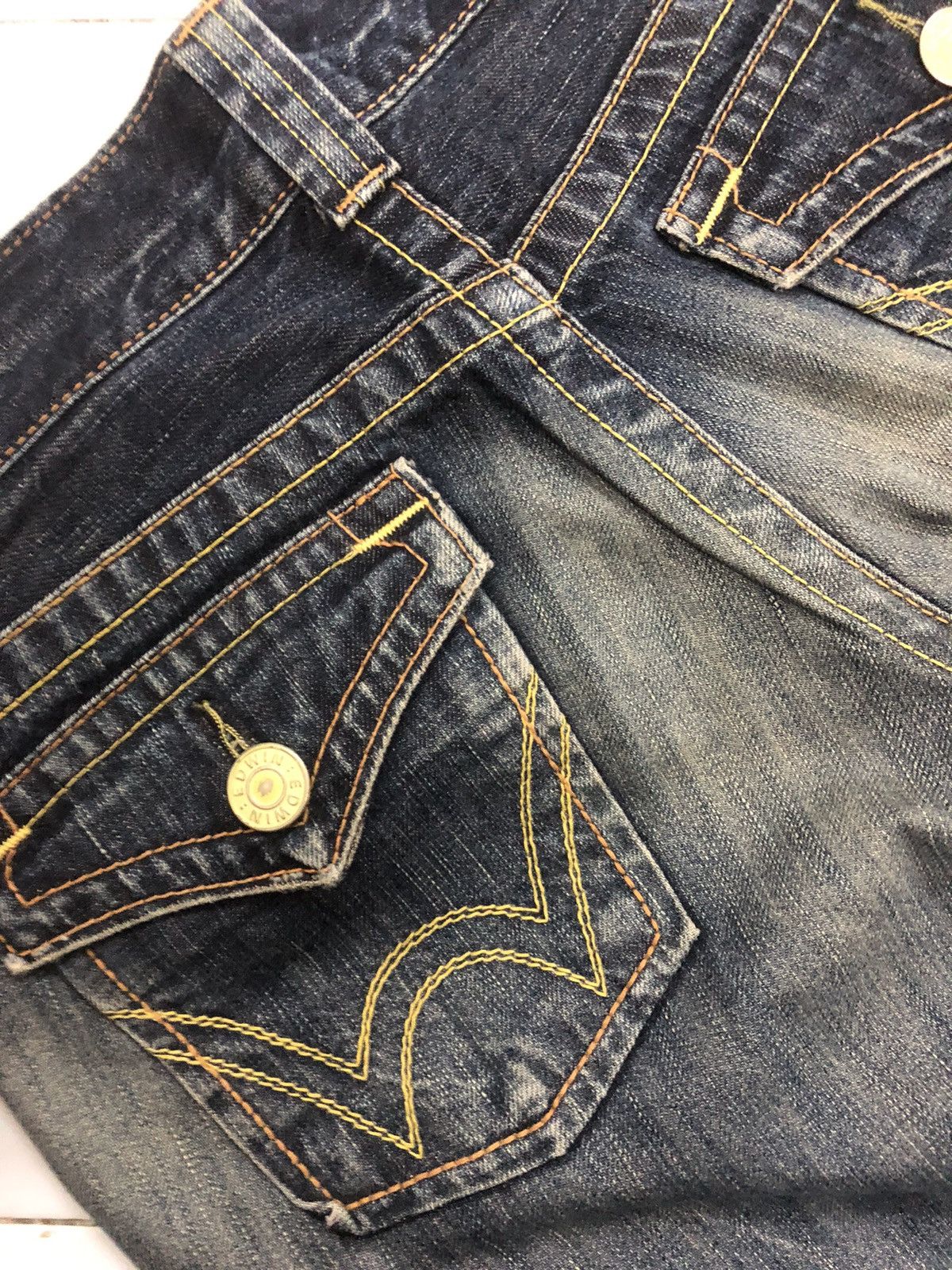 If Six Was Nine × Japanese Brand If Six Was Nine Style - Flare Edwin Rusty wash w31 Size US 31 - 3 Thumbnail