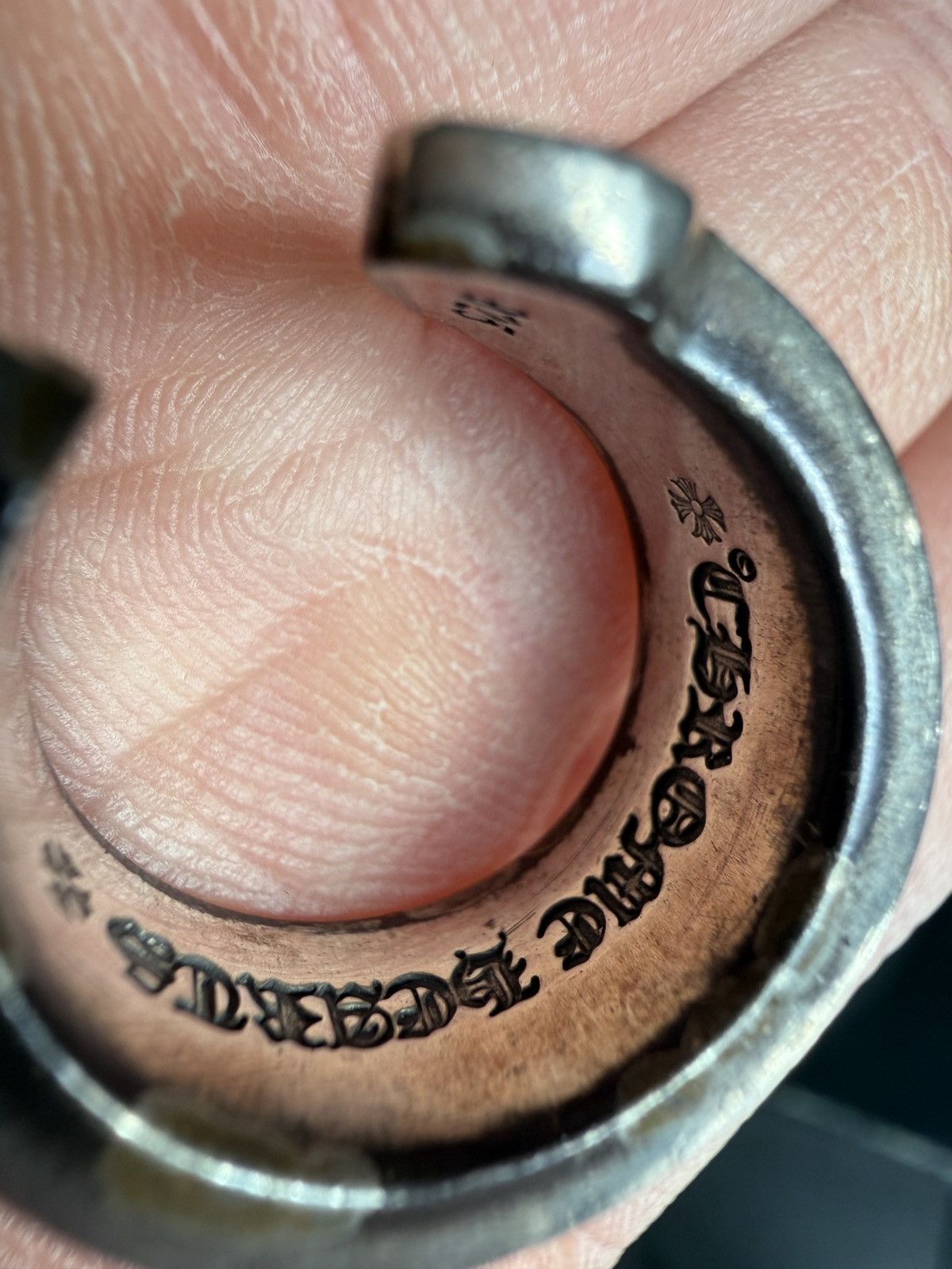 Chrome Hearts Chrome Hearts Scroll Ring Sz 6 Size ONE SIZE - 4 Thumbnail